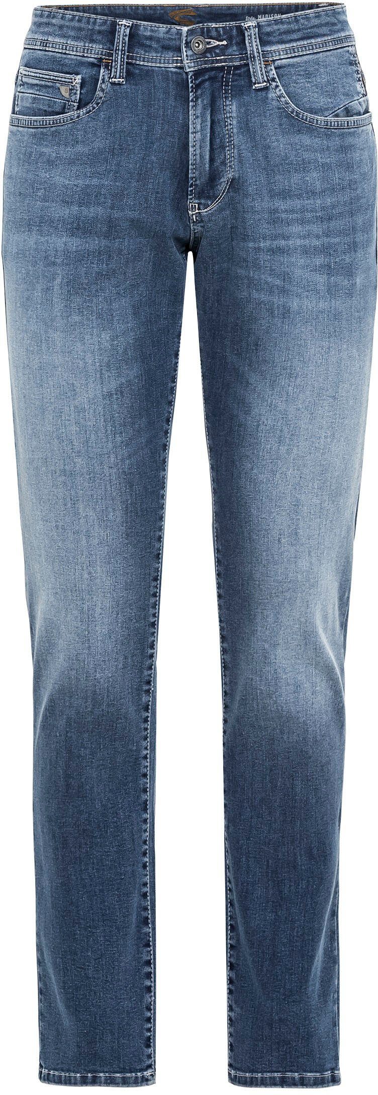 camel active 5-Pocket-Jeans MADISON leichter Used-Look