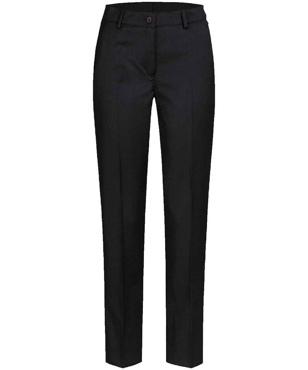 Anzughose Greiff Corporate Modern WITH 37.5® Damen Hose Slim-Fit Schwarz