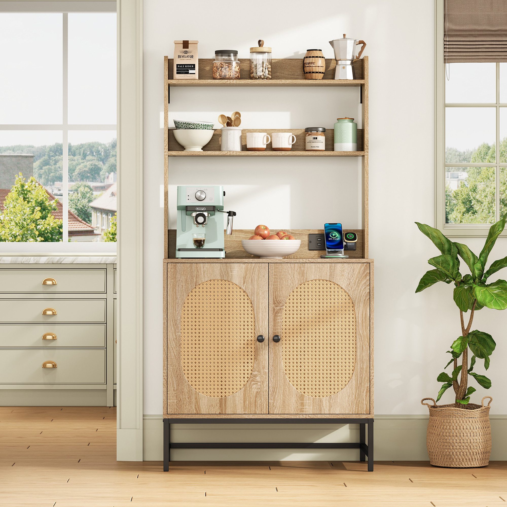 MODFU Sideboard Buffet-Schrank,mit Stauraum (Moderner Buffet-Schrank günstig online kaufen