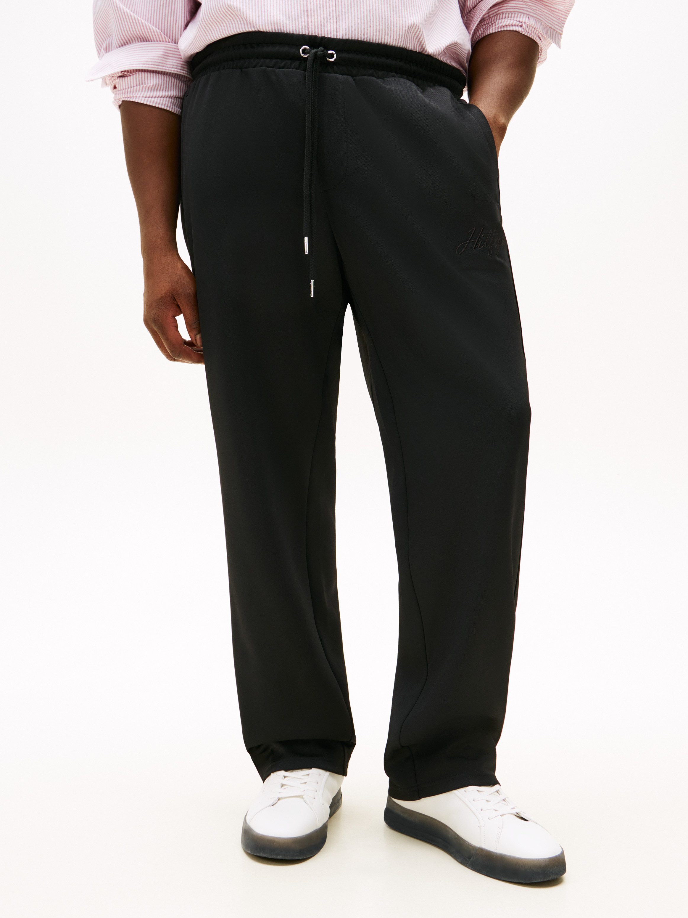 Tommy Hilfiger Big & Tall Stoffhose BT-MODERN ATH TRACKPANTS elastischer Bund mit Tunnelzug, Große Größen