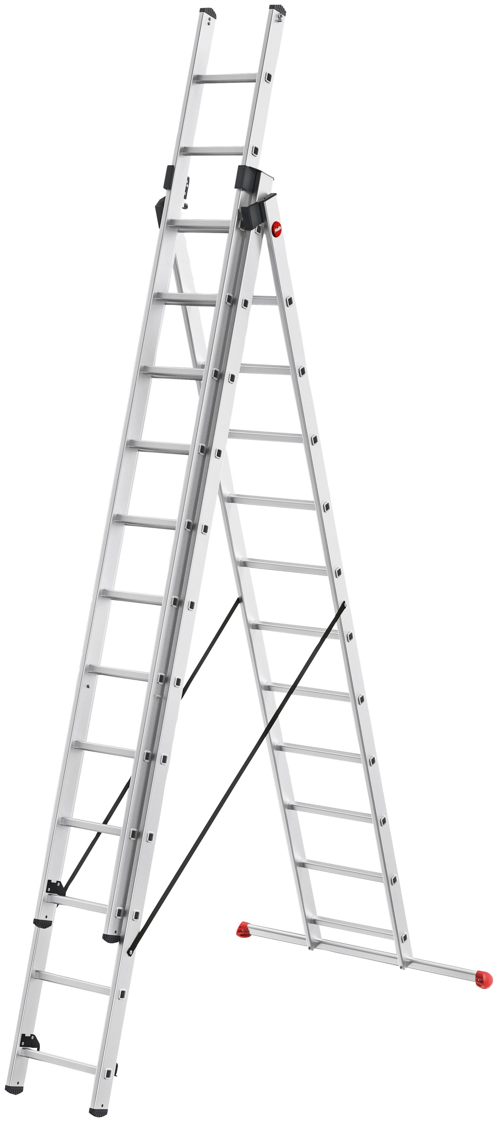 Hailo Vielzweckleiter HobbyStep combi (Set), Aluminium günstig online kaufen