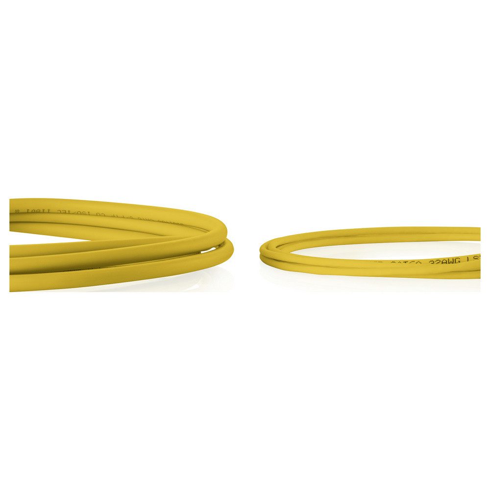 Digitus Digitus DK-1618-050S-Y RJ45 Patchkabel CAT 6 U/UTP 5 m Gelb 1 St. Netzkabel, (500.00 cm)