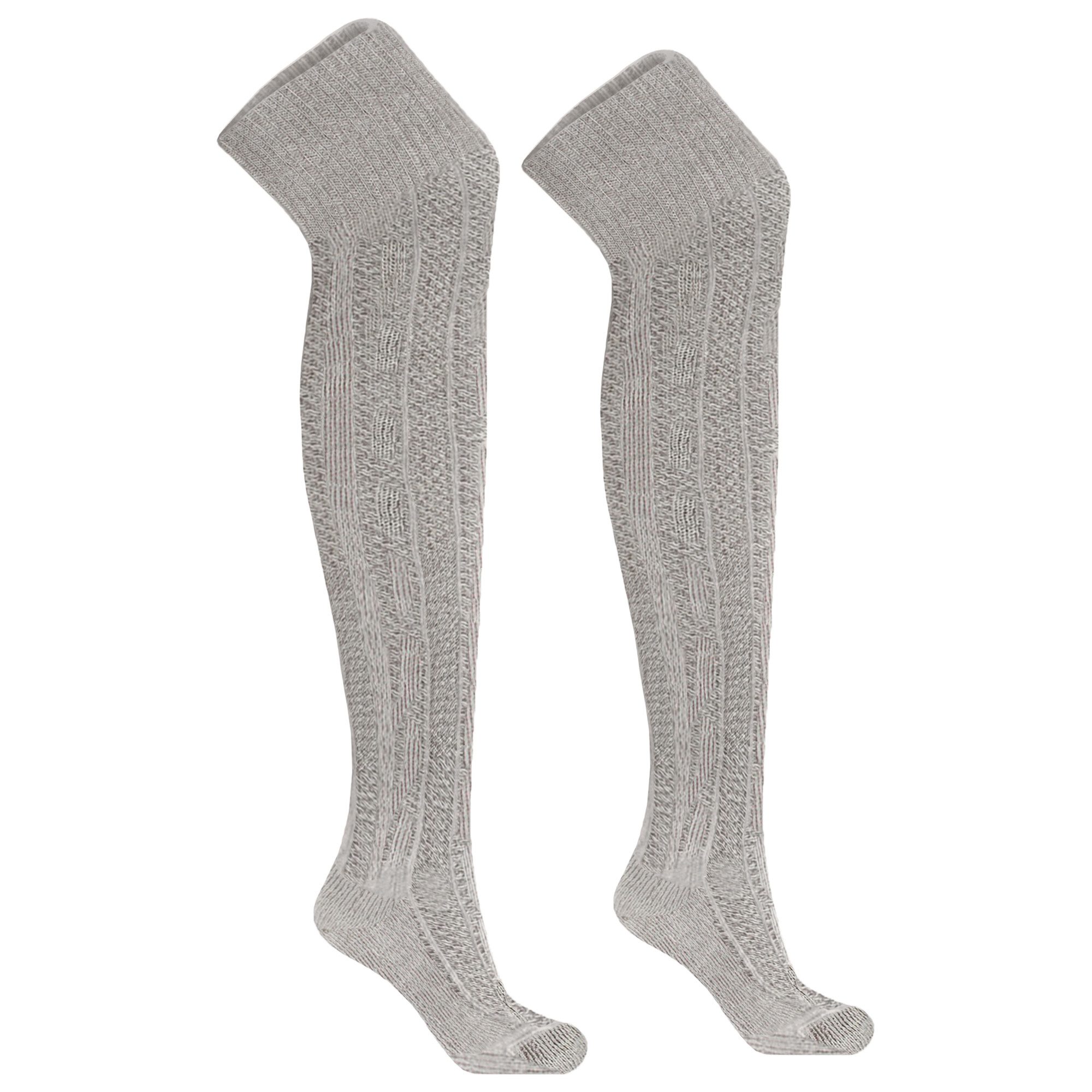German Wear Trachtensocken GW250- 6xPaar AMZ (6er-Pack) 6er Pack Trachtenstrümpfe Lange Trachtensocken Strümpfe Socken 70cm