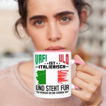 Trendation Tasse Trendation - Italiener Tasse Geschenk Vaffanculo Sizilien Tourist Reisen Lustiger Spruch