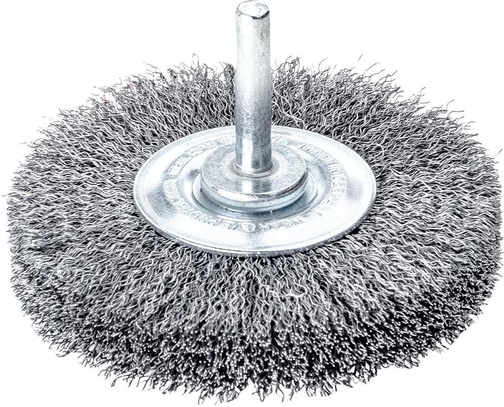 ELC Drahtbürste Schaft-Rundbürste Stahldraht gew. 40x0,2mm Lessmann