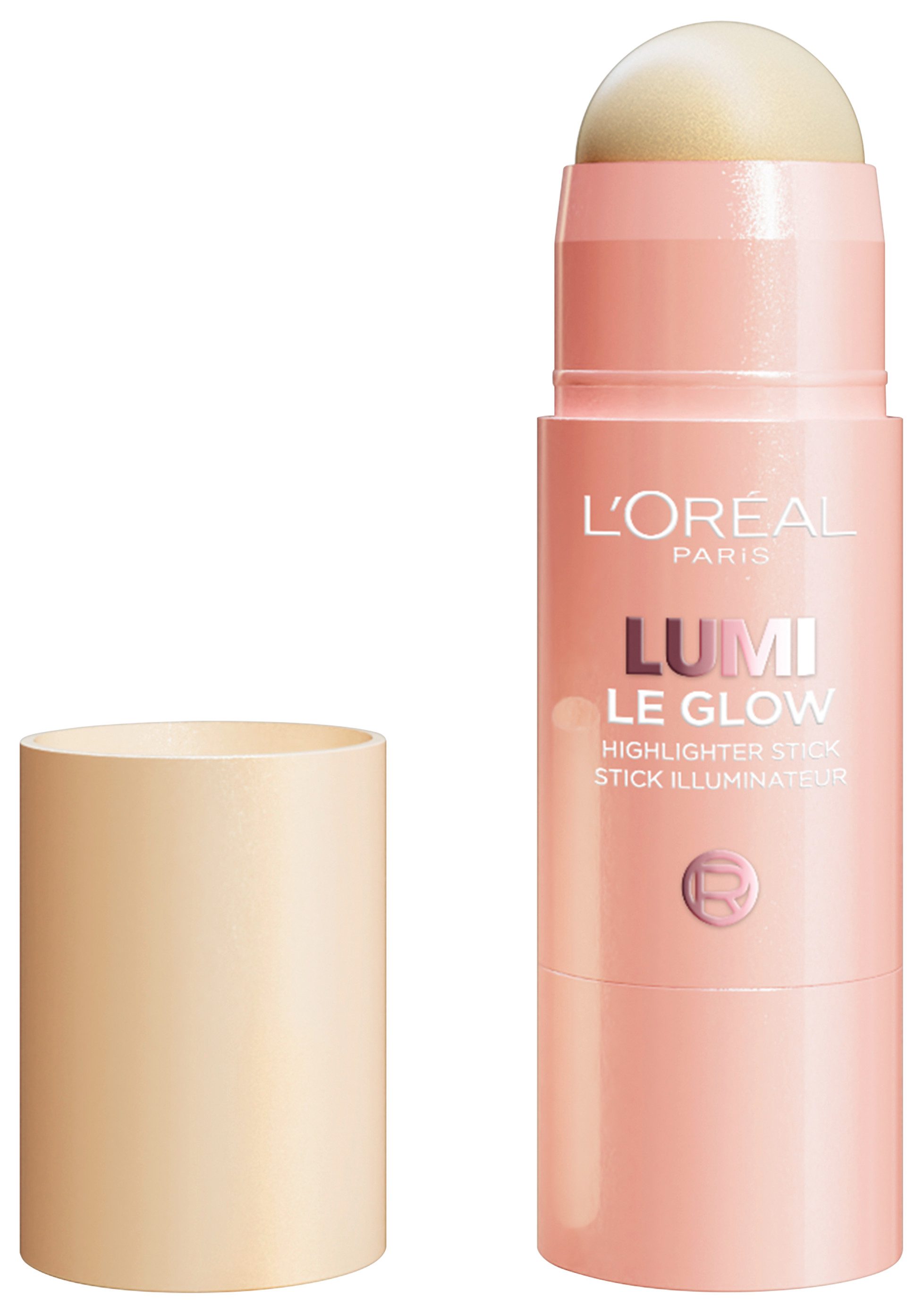 L'ORÉAL PARIS Highlighter LUMI LE GLASS HIGHLIGHTER STICK, verleiht einen sofortigen Glow