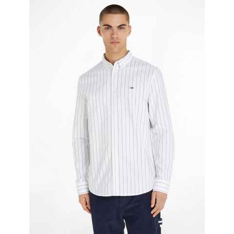 Tommy Jeans Langarmhemd TJM CLASSIC OXFORD STRIPE SHIRT