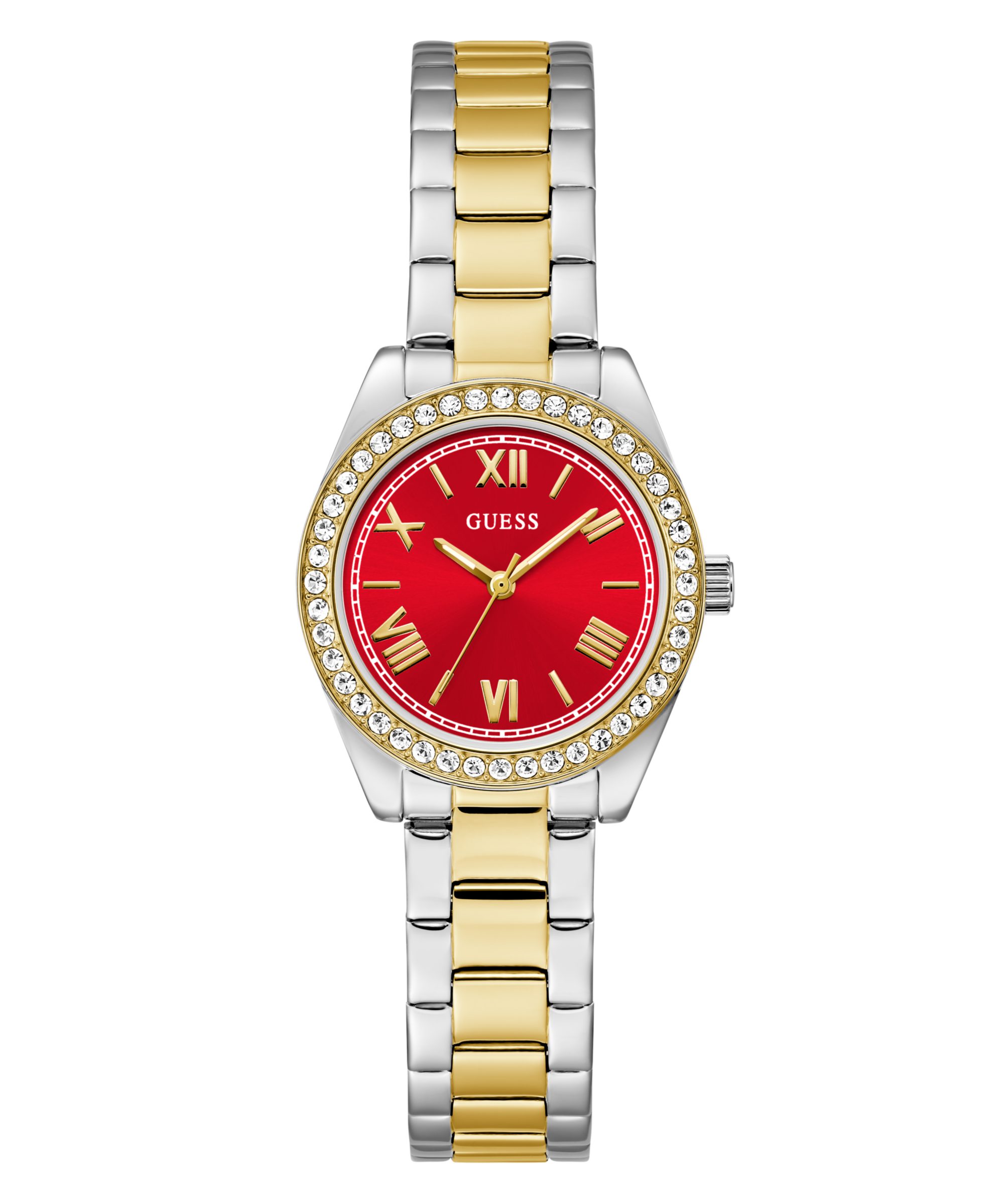 Guess Quarzuhr MINI LUNA GLITZ GW0841L8, günstig online kaufen