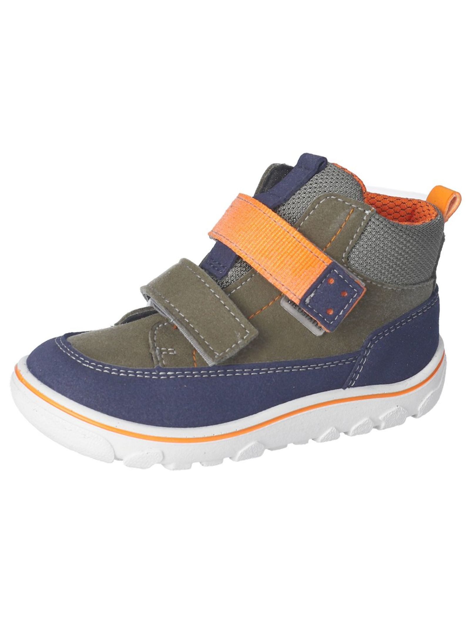 Stiefelette Lederimitat/Textil . Stiefelette