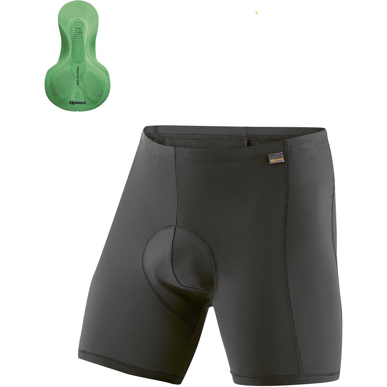 Gonso Funktionsshorts Unterhose Bike Sitivo Green