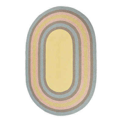 Teppich Teppich Zelda, Depot, Oval, aus Polyester, Polypropylen, Viskose, L 230 Zentimeter, B 160 Zentimeter