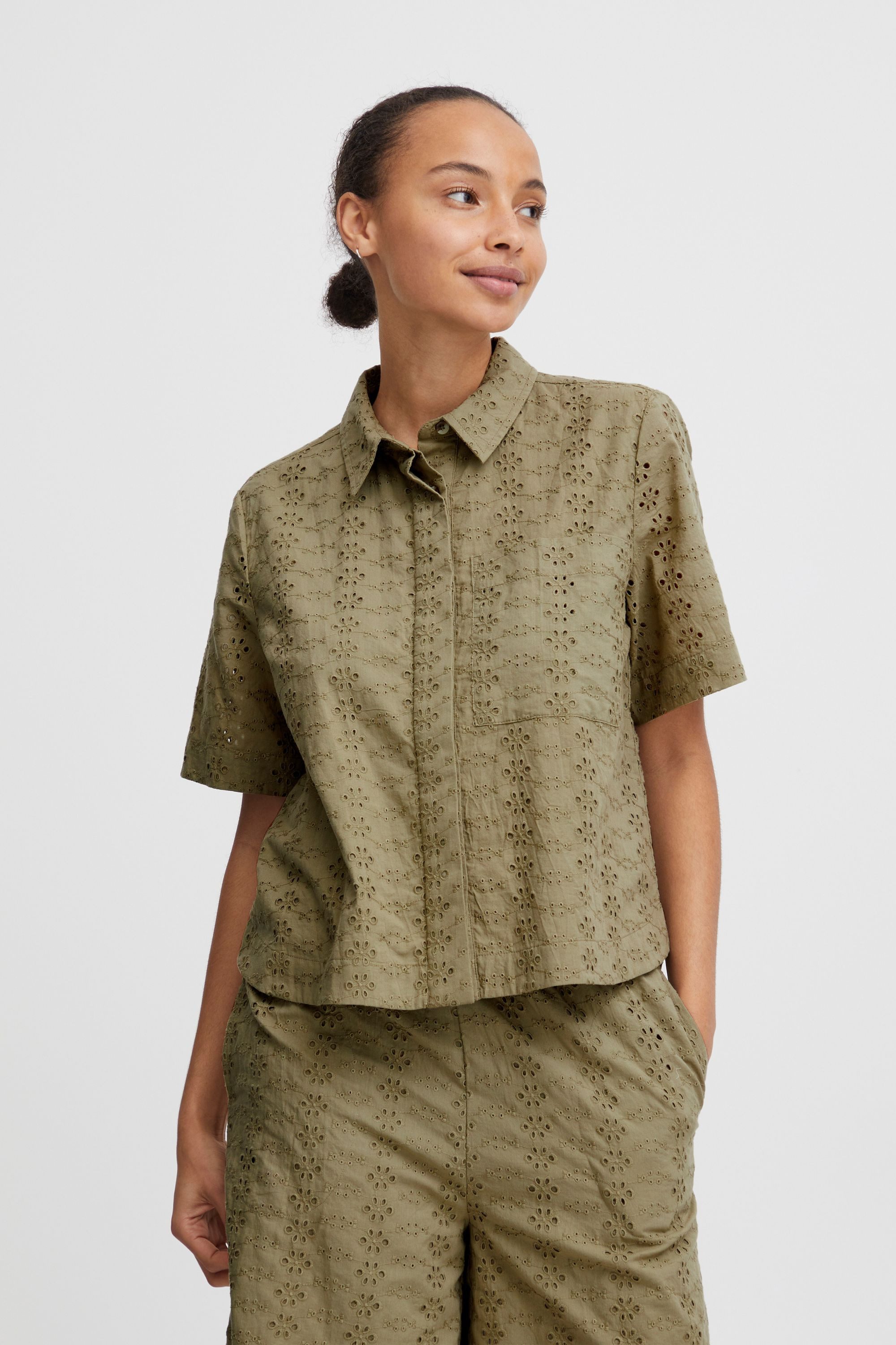 b.young Kurzarmbluse BYFENNI CROPPED BLOUSE - günstig online kaufen