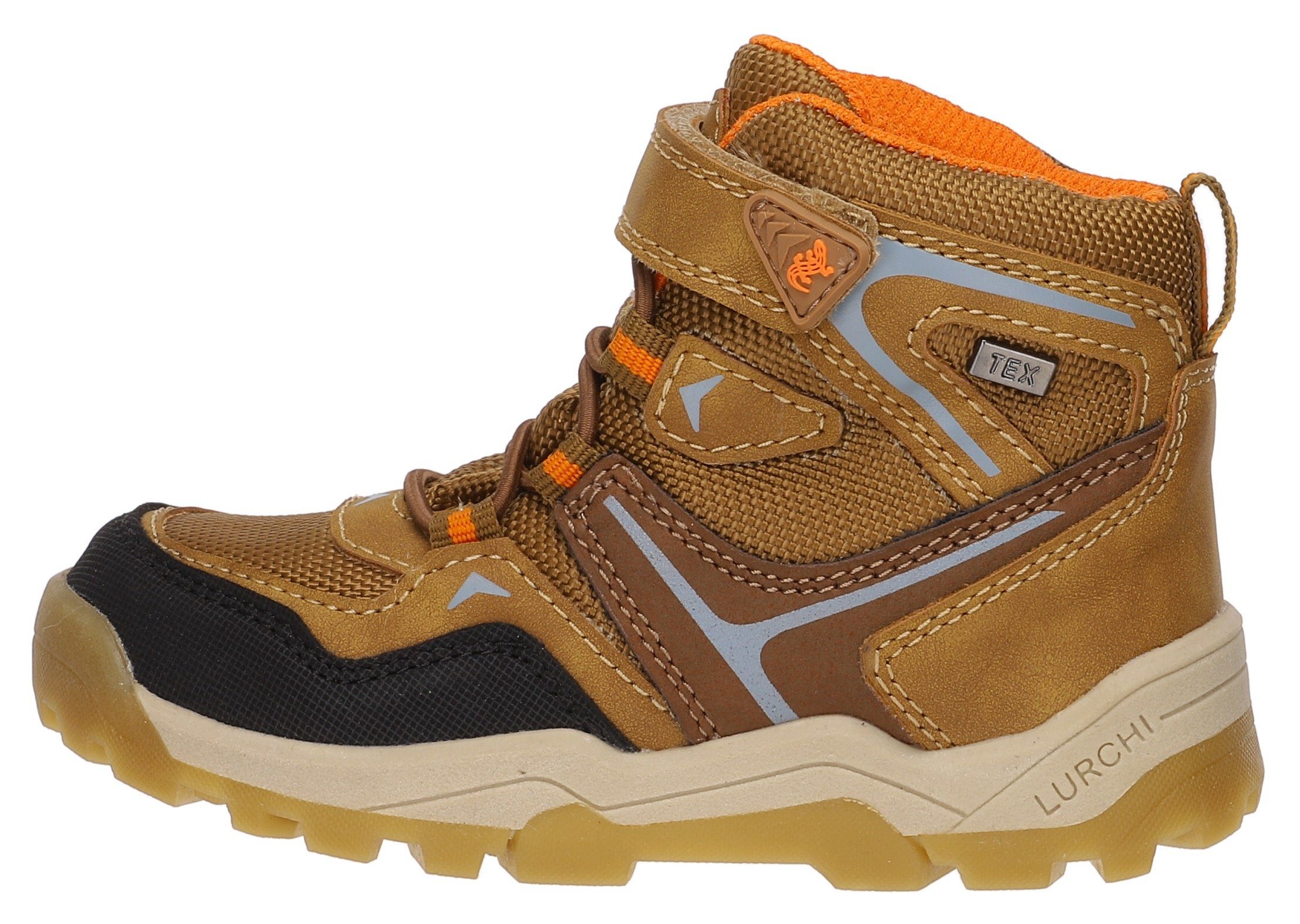 Klettverschluss und Thilo-Tex mit TEX-Ausstattung, mit Boots Winterboots Lurchi Trekking Gummizug