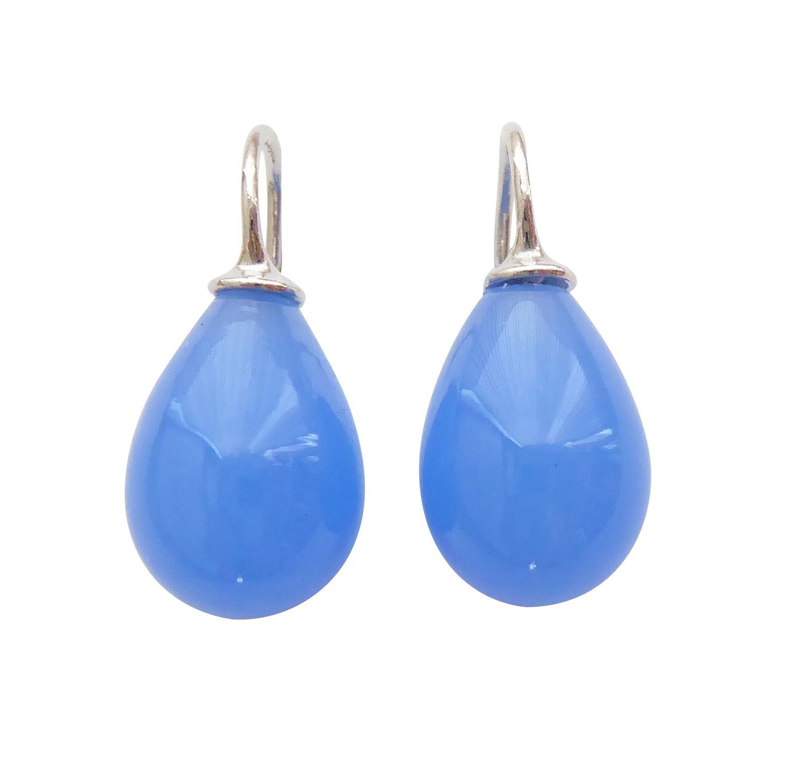 Paar Ohrhänger Lea azur Sterlingsilber modisches Must-Have