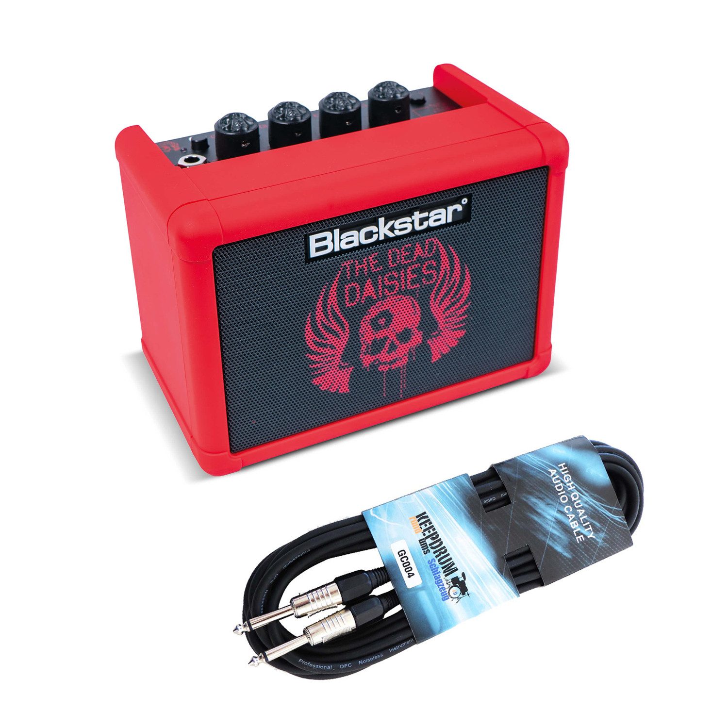Blackstar Blackstar FLY 3 Bluetooth Gitarrenverstärker Dead Daisies mit Kabel Verstärker (Anzahl Kanäle: 2, 3 W)