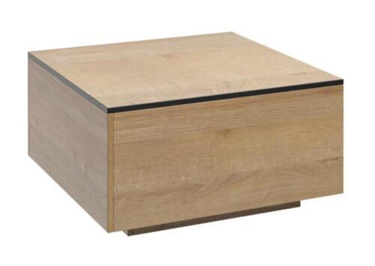 Ein neues Produkt ist eingetroffen JVmoebel Beistelltisch, 80x80cm Einrichtung Echtes Tische Möbel Couchtisch Tisch Holz Neu Eiche Beistell