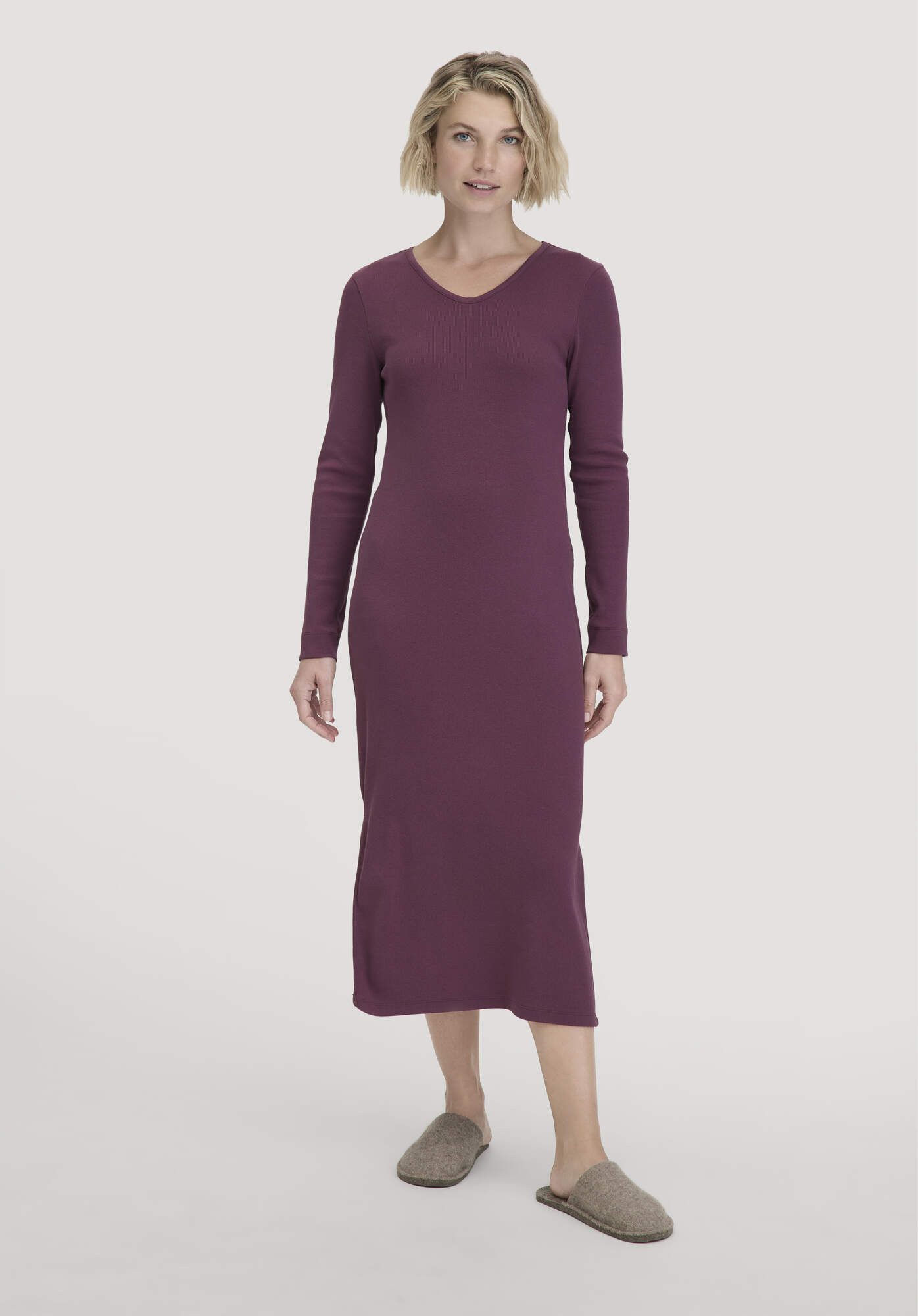 Hessnatur Nachthemd SOFT RIB aus Bio-Baumwolle (1-tlg) günstig online kaufen