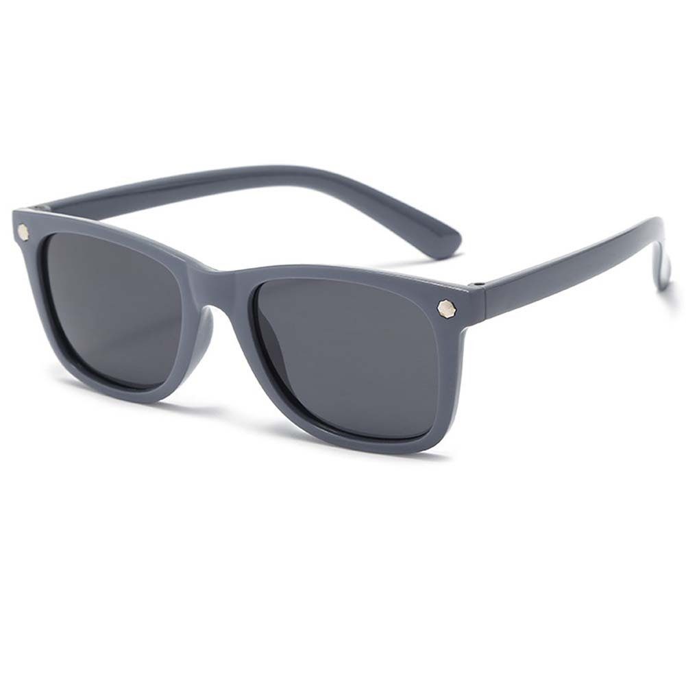 Blusmart Sonnenbrille Vintage-Kinder-Sonnenbrille, Leichte UV-Schutzbrille Für Jungen Und 5