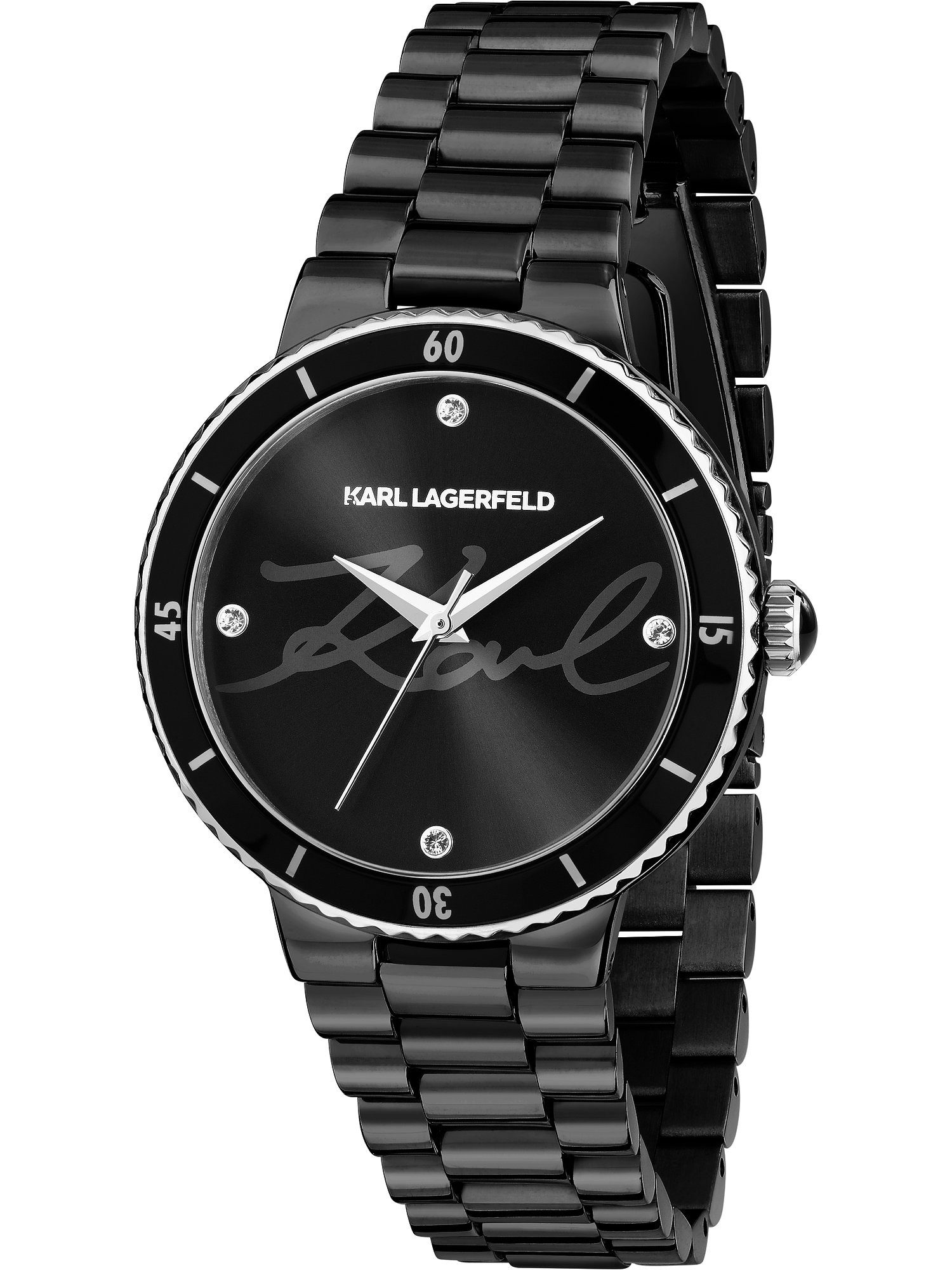 KARL LAGERFELD Quarzuhr Karl Lagerfeld Damen-Uhren Analog Quarz, Klassikuhr