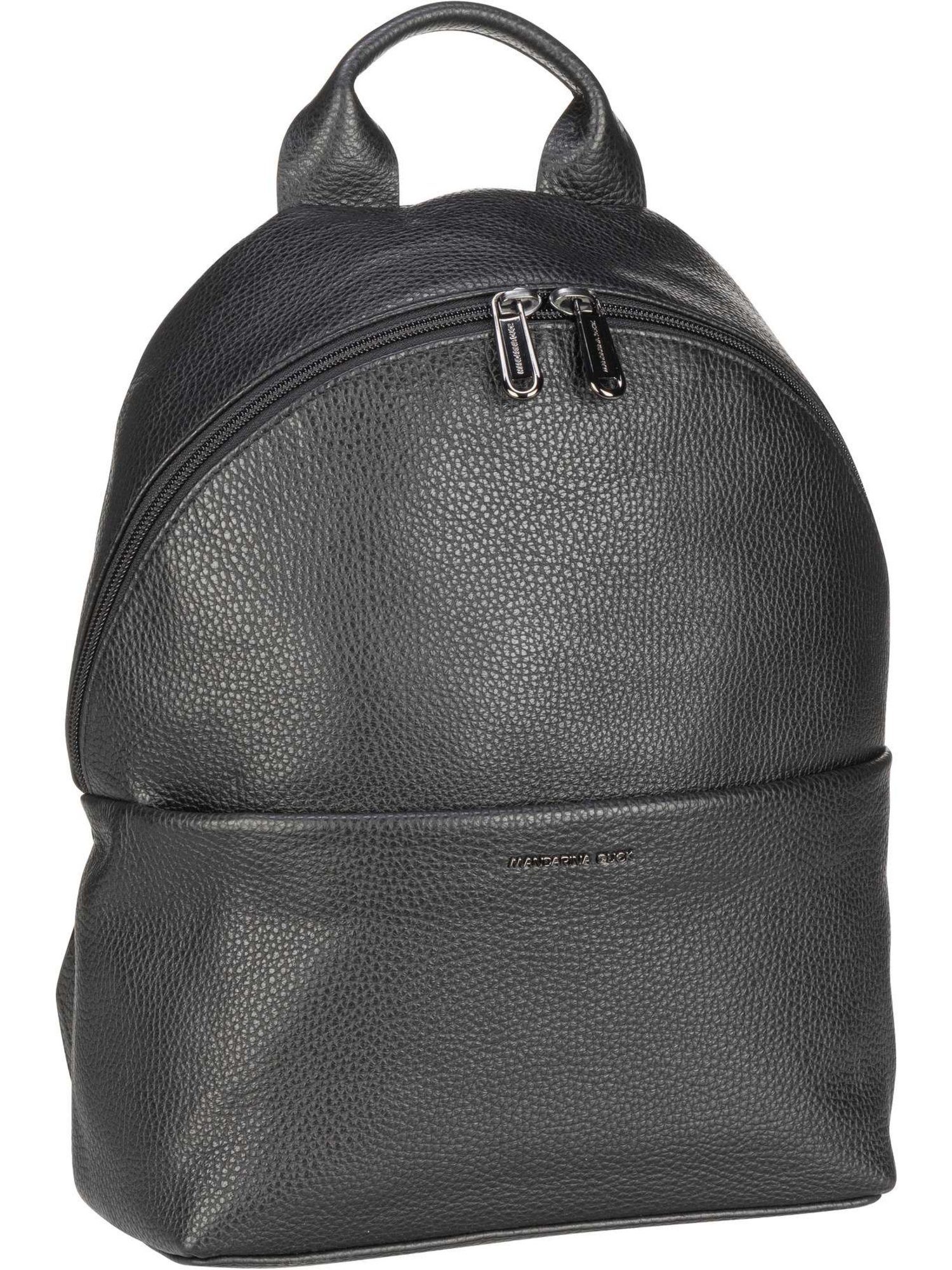 FZT46 Duck Nero Backpack Rucksack Mandarina Leather Mellow