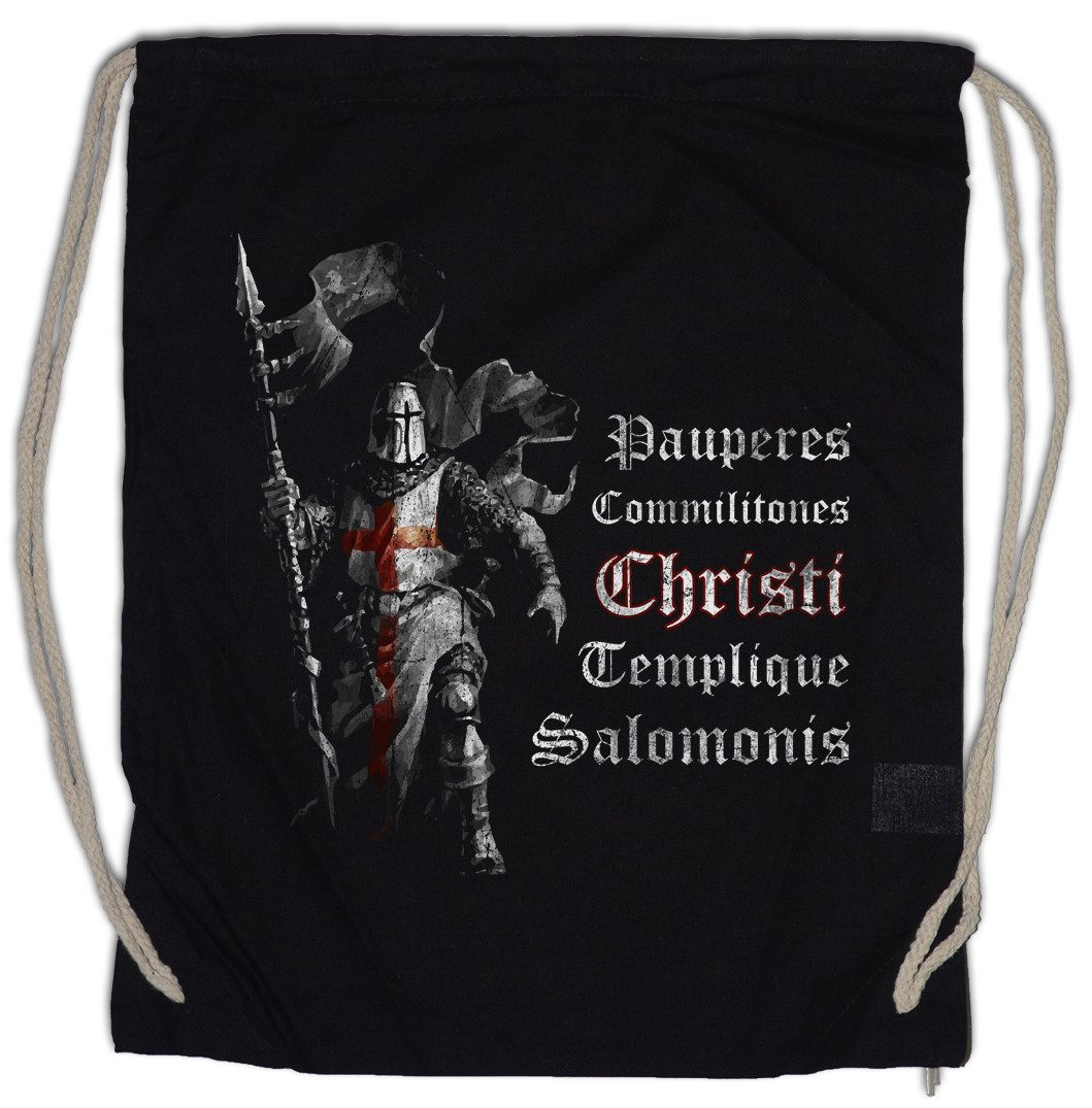 Turnbeutel Templar I Turnbeutel Cross Templerkreuz Knight Ritter Ordo Orden
