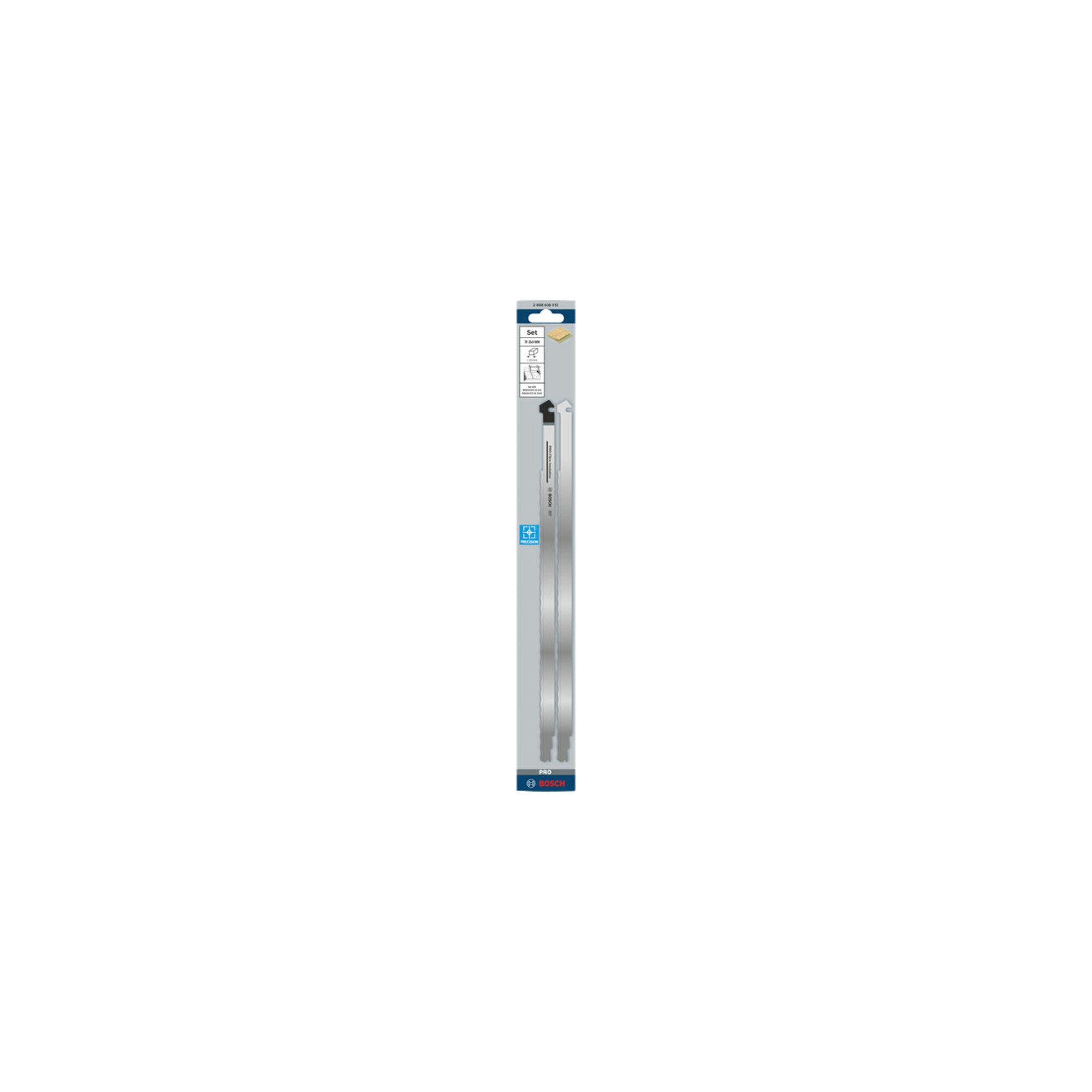 Bosch Professional Säbelsäge Bosch Messer-Set TF 350 WM 2-teilig für Isolationsmaterialien 2 Stk