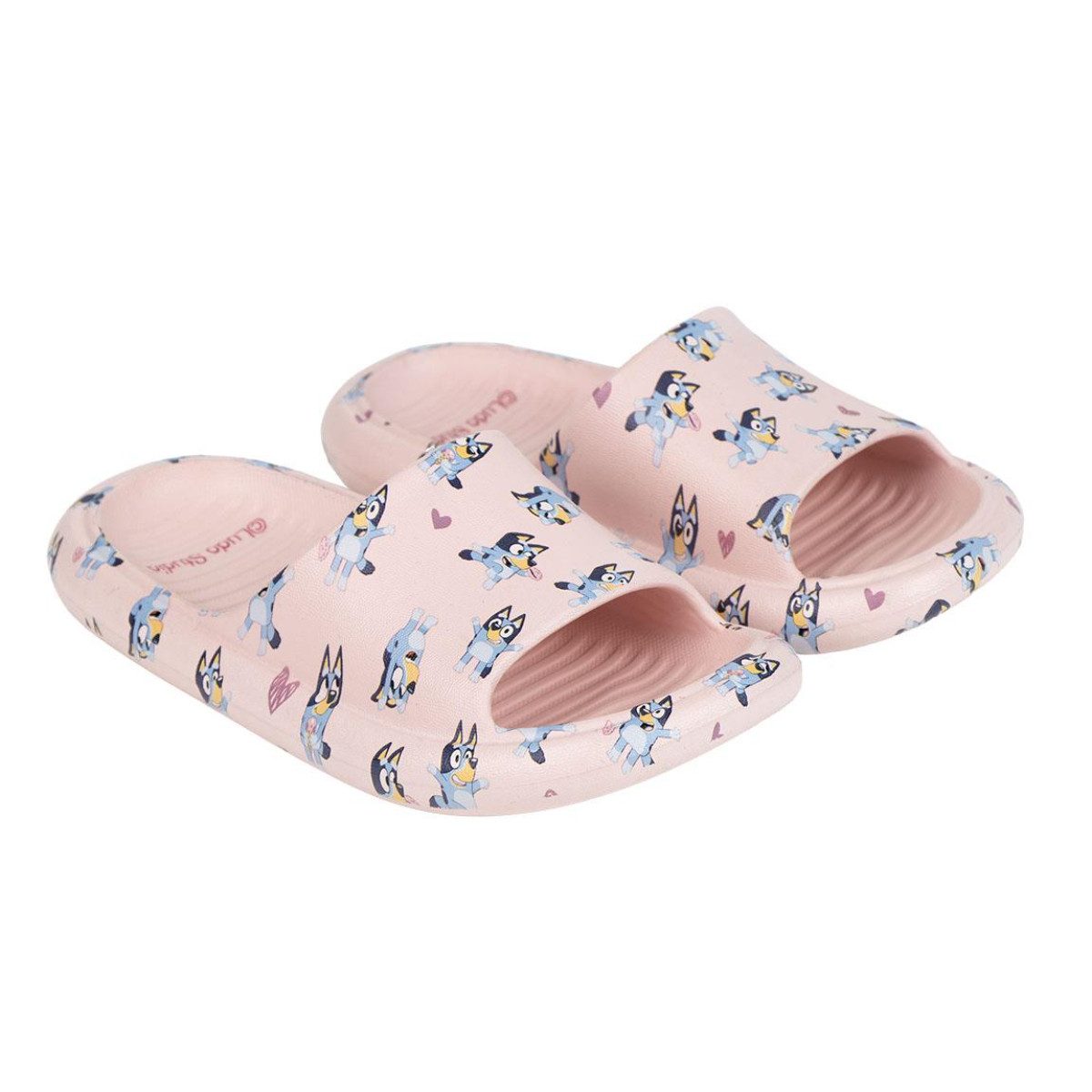 Cerda Bluey Kinder EVA Sandalen Sommer Hausschuhe für Pool & Strand Hausschuh (2x Hausschuhe) Leichtem Material