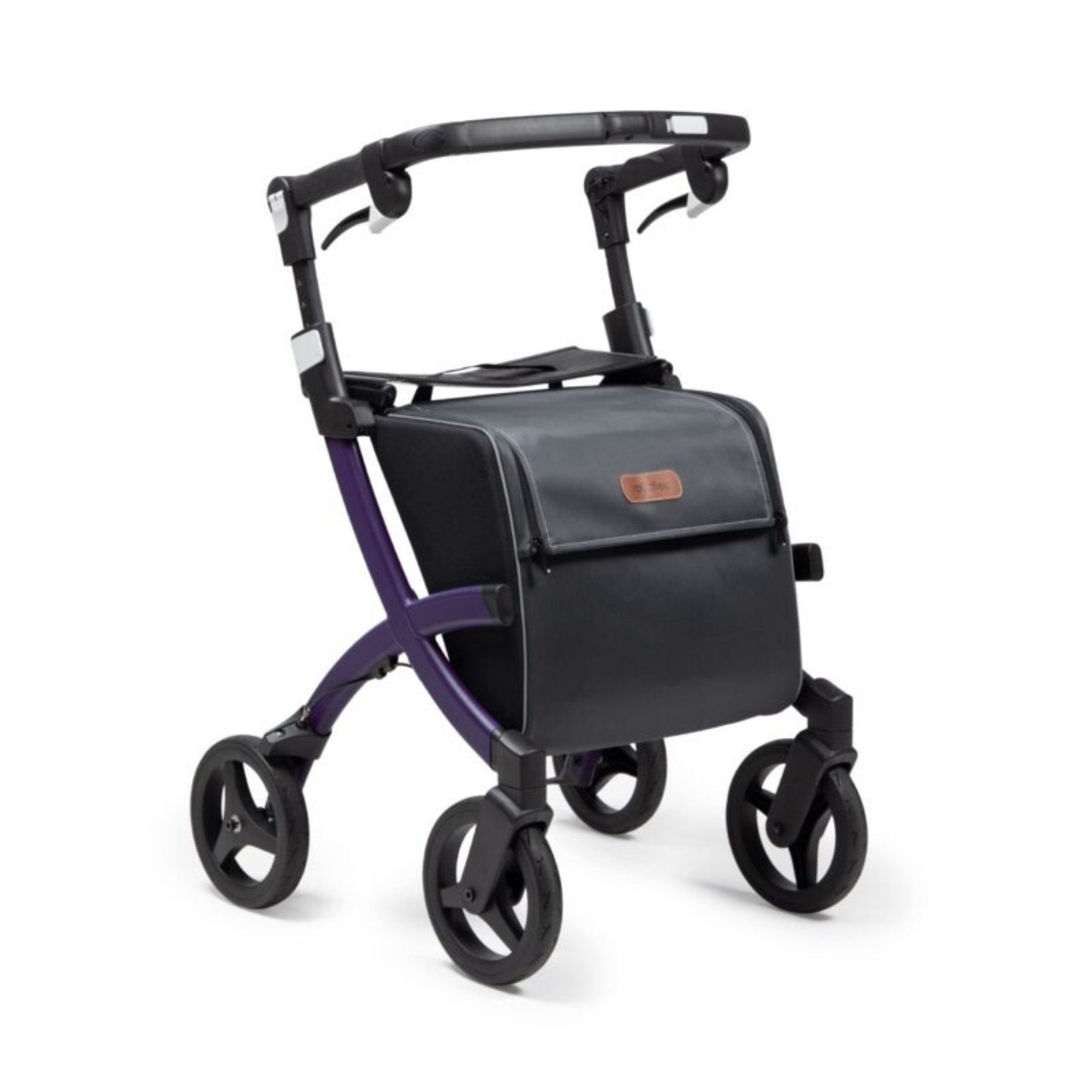 Rollz International Rollator Einkaufsrollator Rollz Flex 2 - faltbarer Shopping-Rollator, Sitzhöhe 62cm