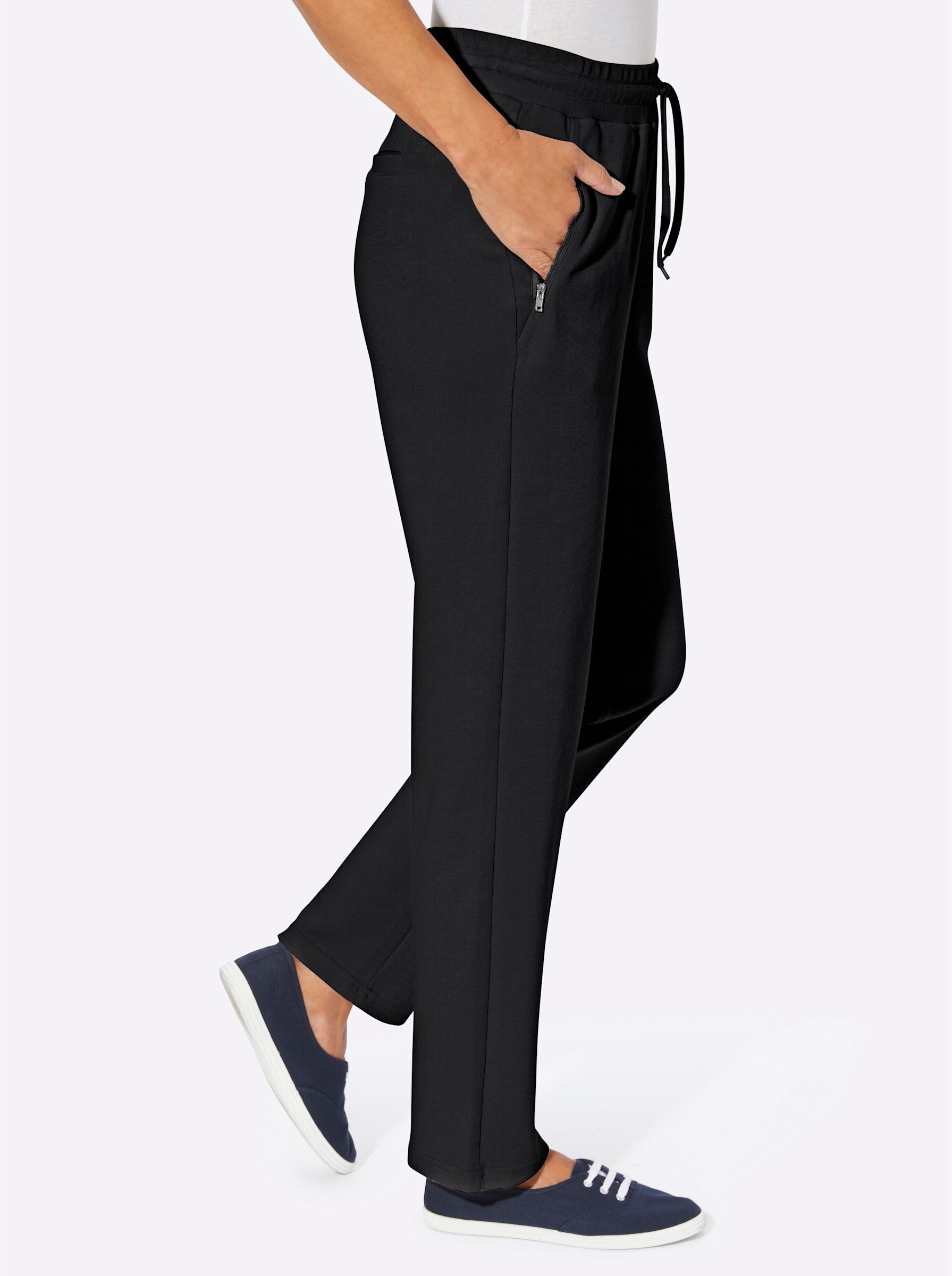 Sieh an! Jerseyhose Jerseyhose Innenbeinlänge ca. günstig online kaufen