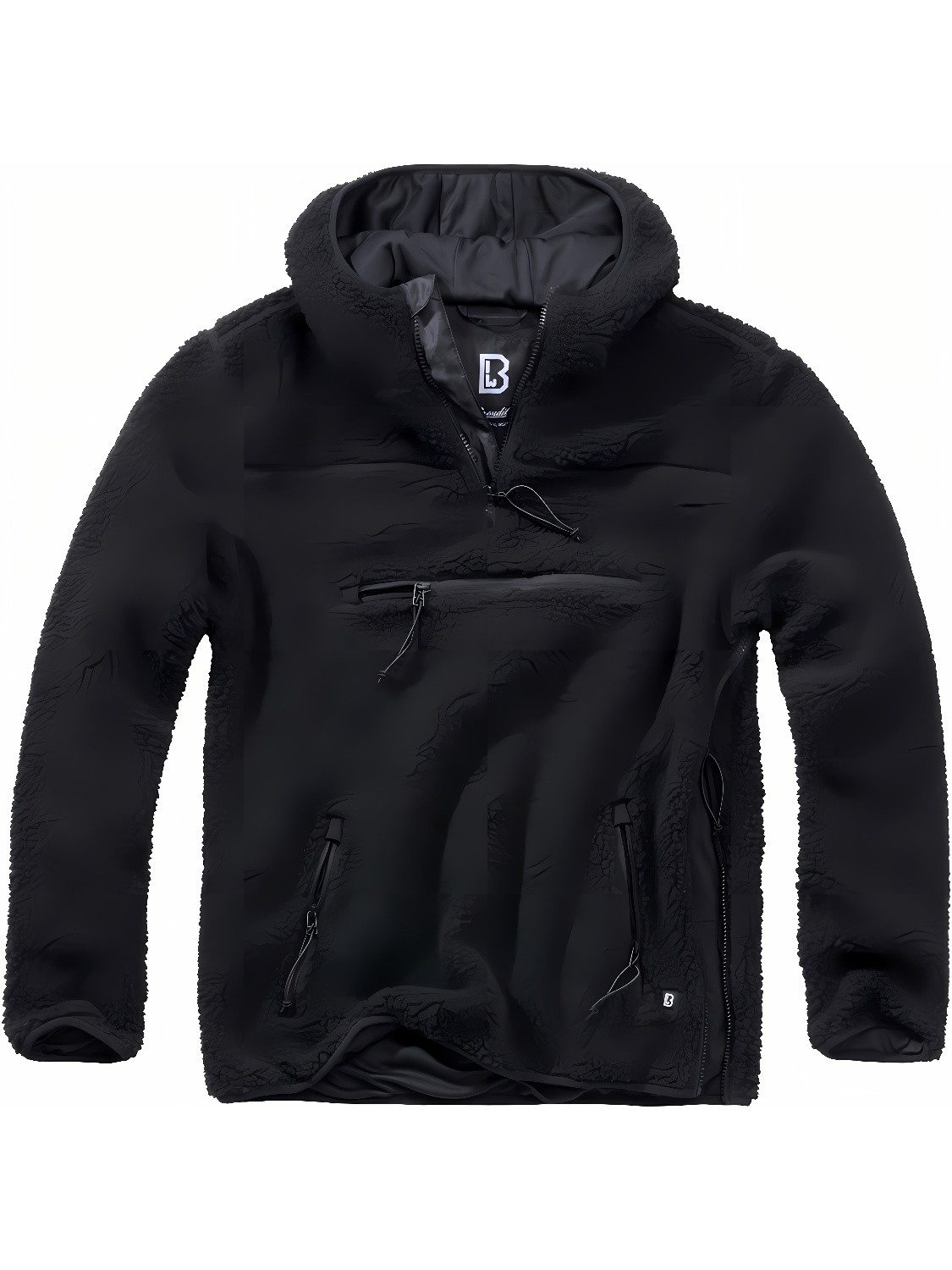 Anorak Brandit Herren Teddyfleece Worker Pullover