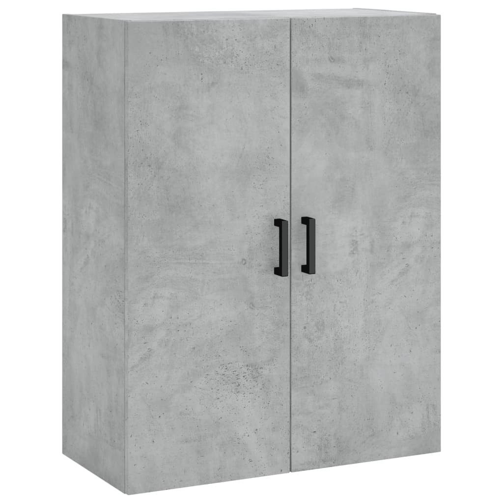vidaXL Hängeschrank Wandschrank Betongrau 69,5x34x90 cm günstig online kaufen