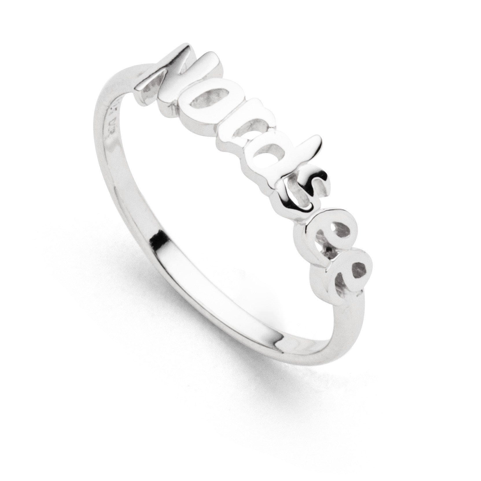 DUR Fingerring DUR Schmuck: Ring "Nordsee", 925er Sterlingsilber, R5942