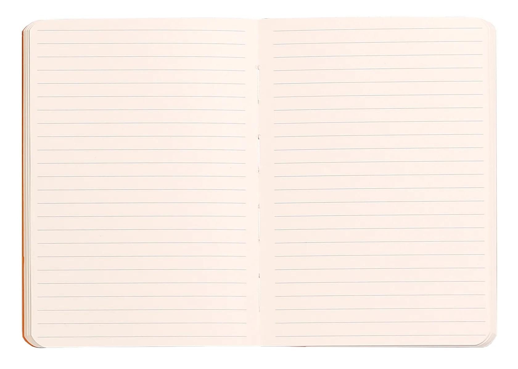 EXACOMPTA Einsteck-Fotoalbum flexibles Notizbuch A6 72 Bl liniert, Papier 90g, Narzisse 117316C, Rhodia, Blöcke, Hefte und Notizbücher