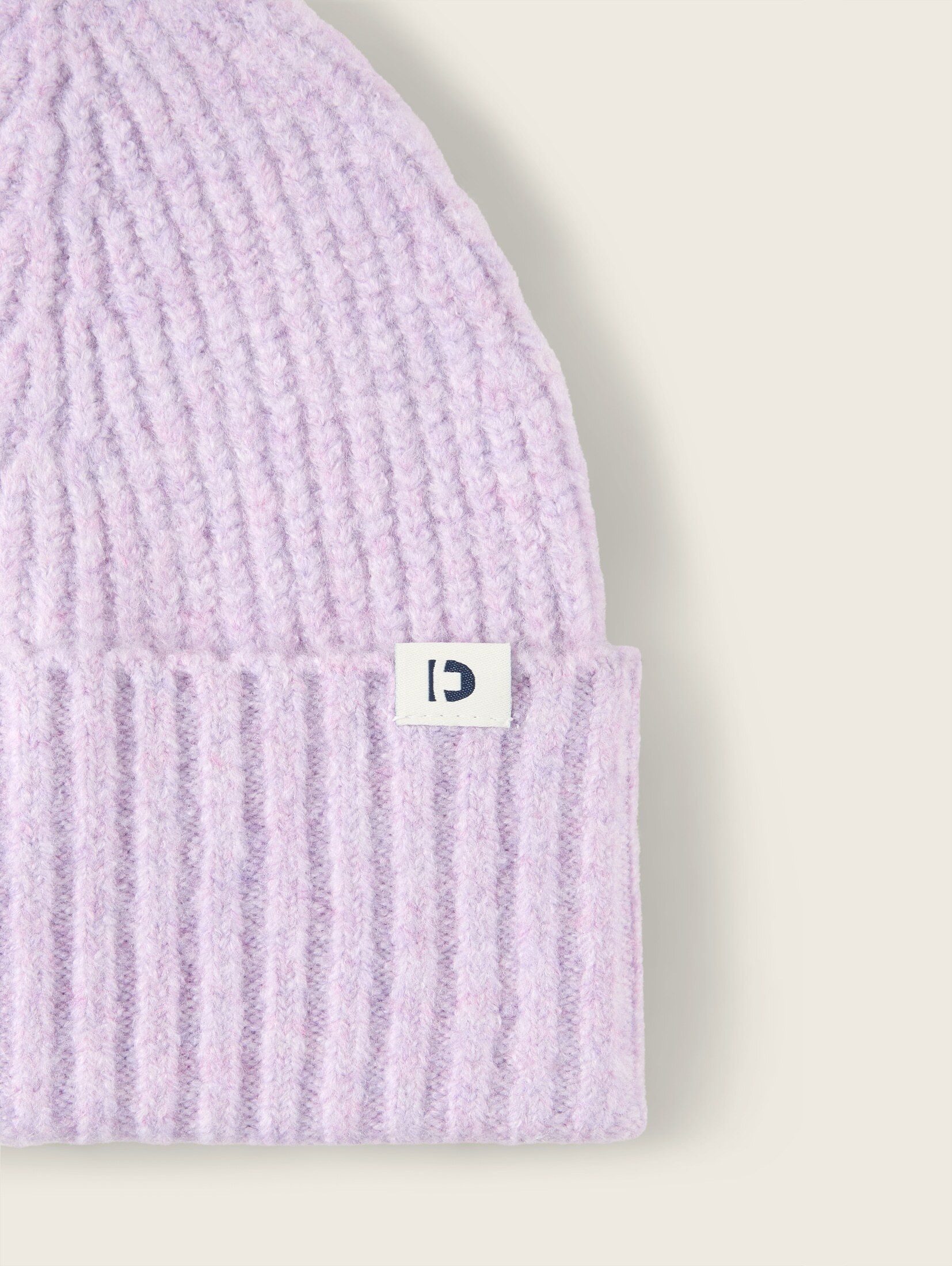 TOM TAILOR Denim Beanie Gerippte Beanie günstig online kaufen