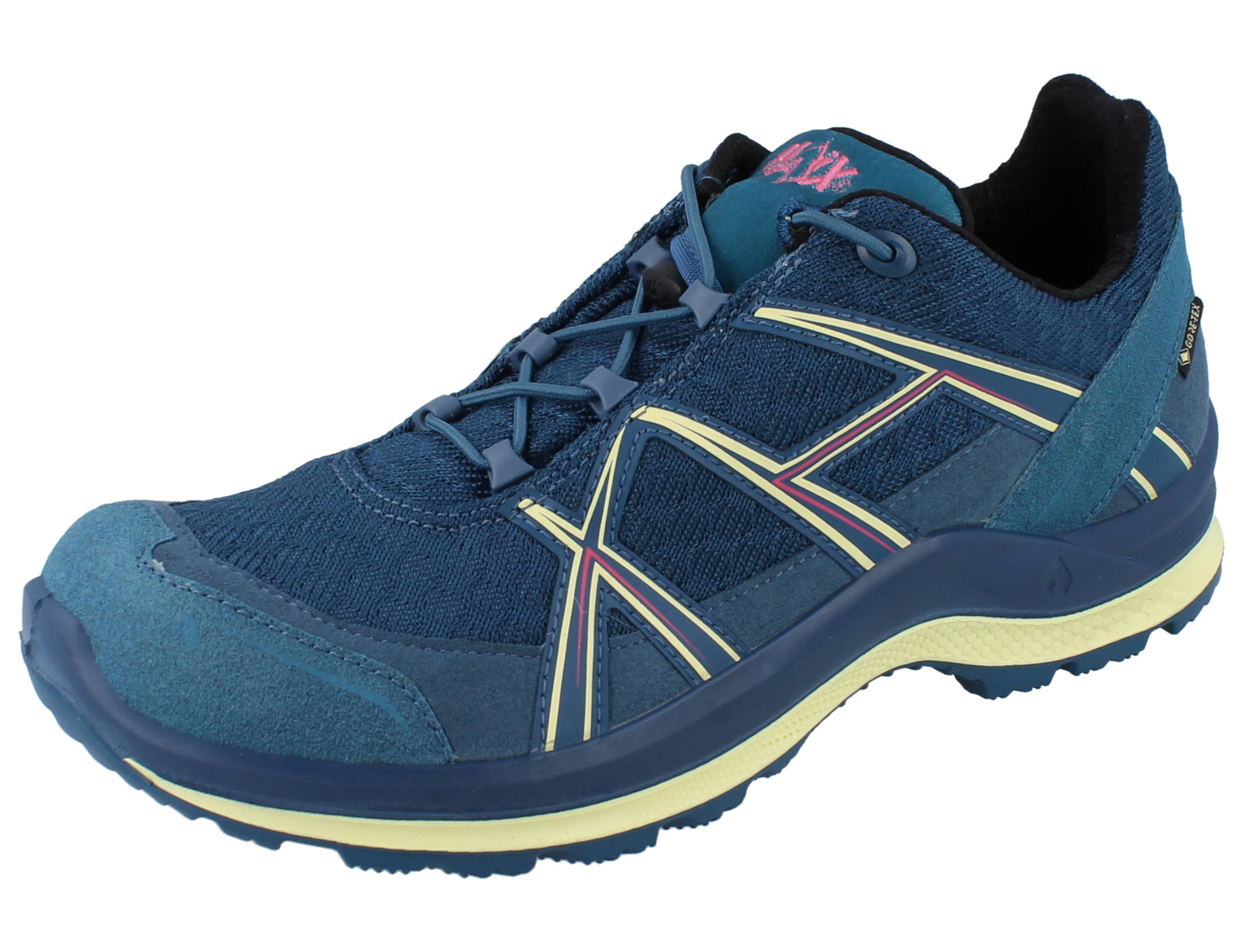 haix HAIX Black Eagle Adventure 2.2 GTX Damen low night/lemon - Größe: UK Wanderschuh Wasserdicht