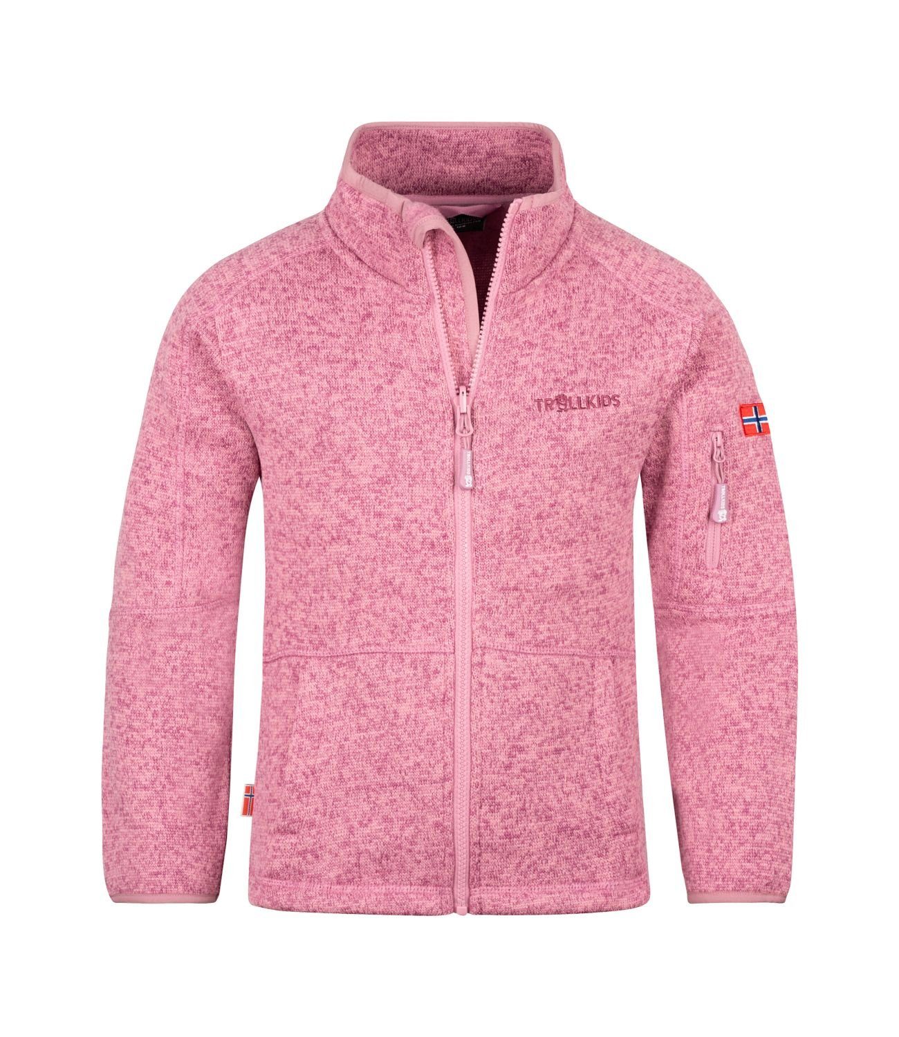 TROLLKIDS Fleecejacke Jondalen Violett/Pflaume