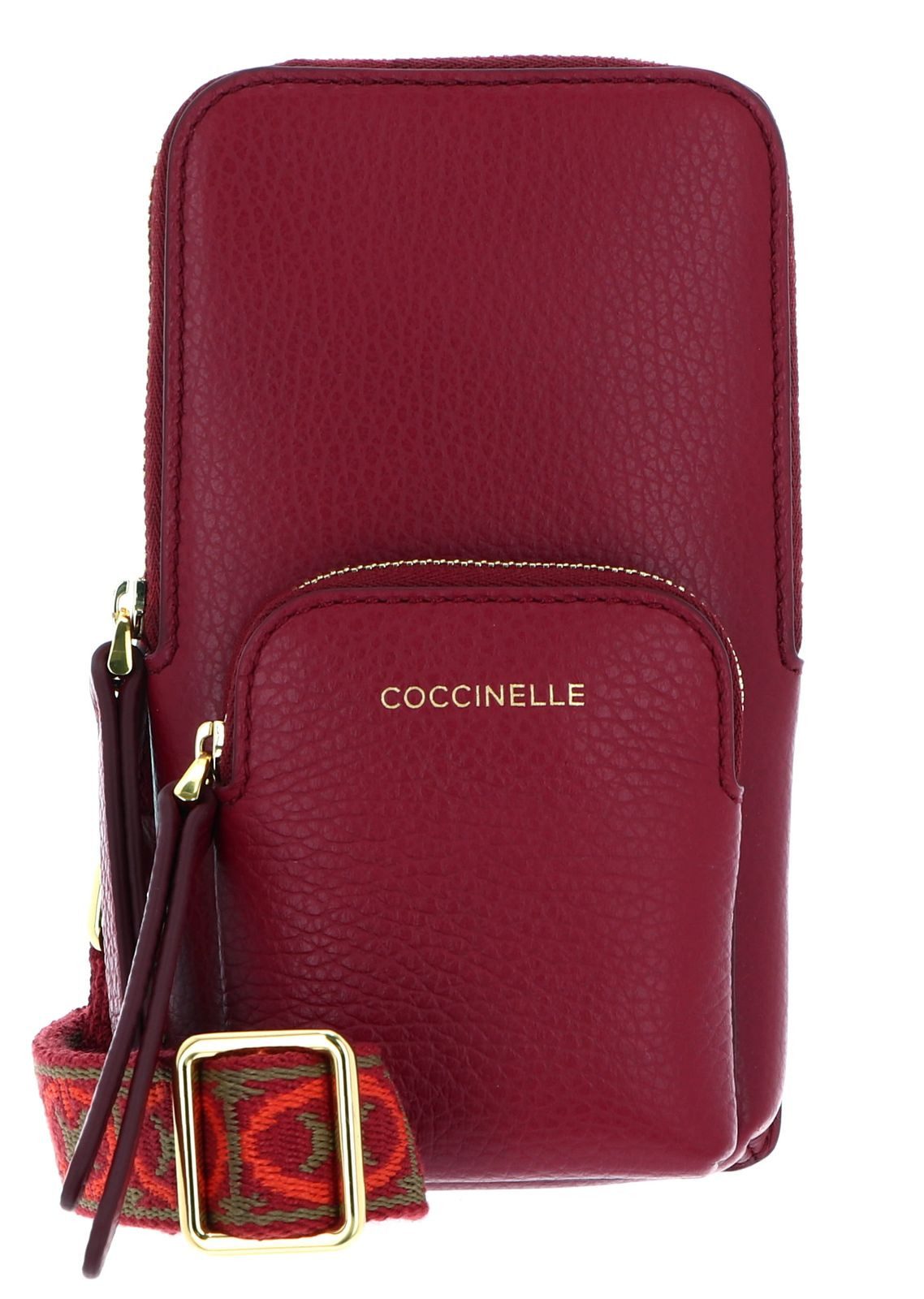 COCCINELLE Handytasche Hi-Tech Phone Bag, aus echtem Rindsleder