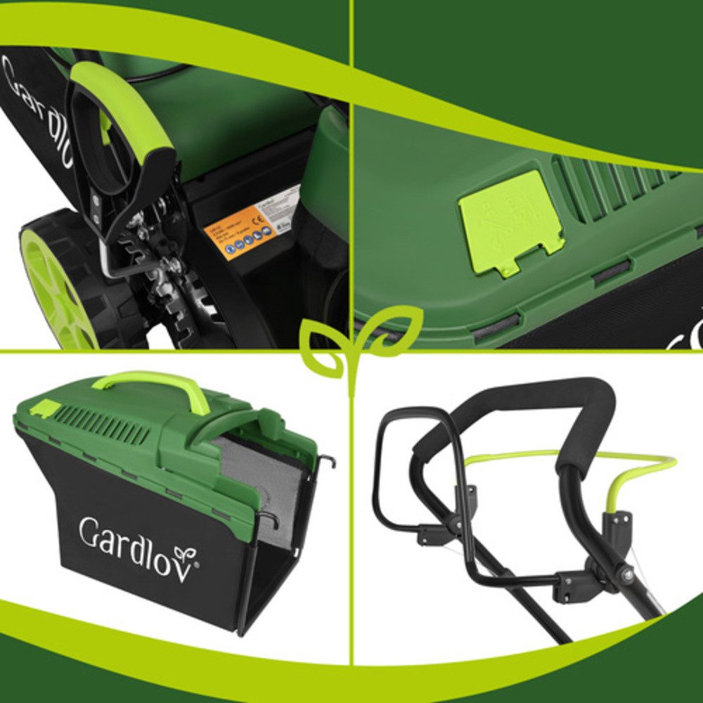 Gardlov Benzinrasenmäher DriveXPro 4-in-1 Rasenmäher Gartenmäher, 40 cm Schnittbreite, (Spar-Set, leistungsstarkem Motor), Wasseranschluss ermöglicht eine schne – Bild 4 von 5