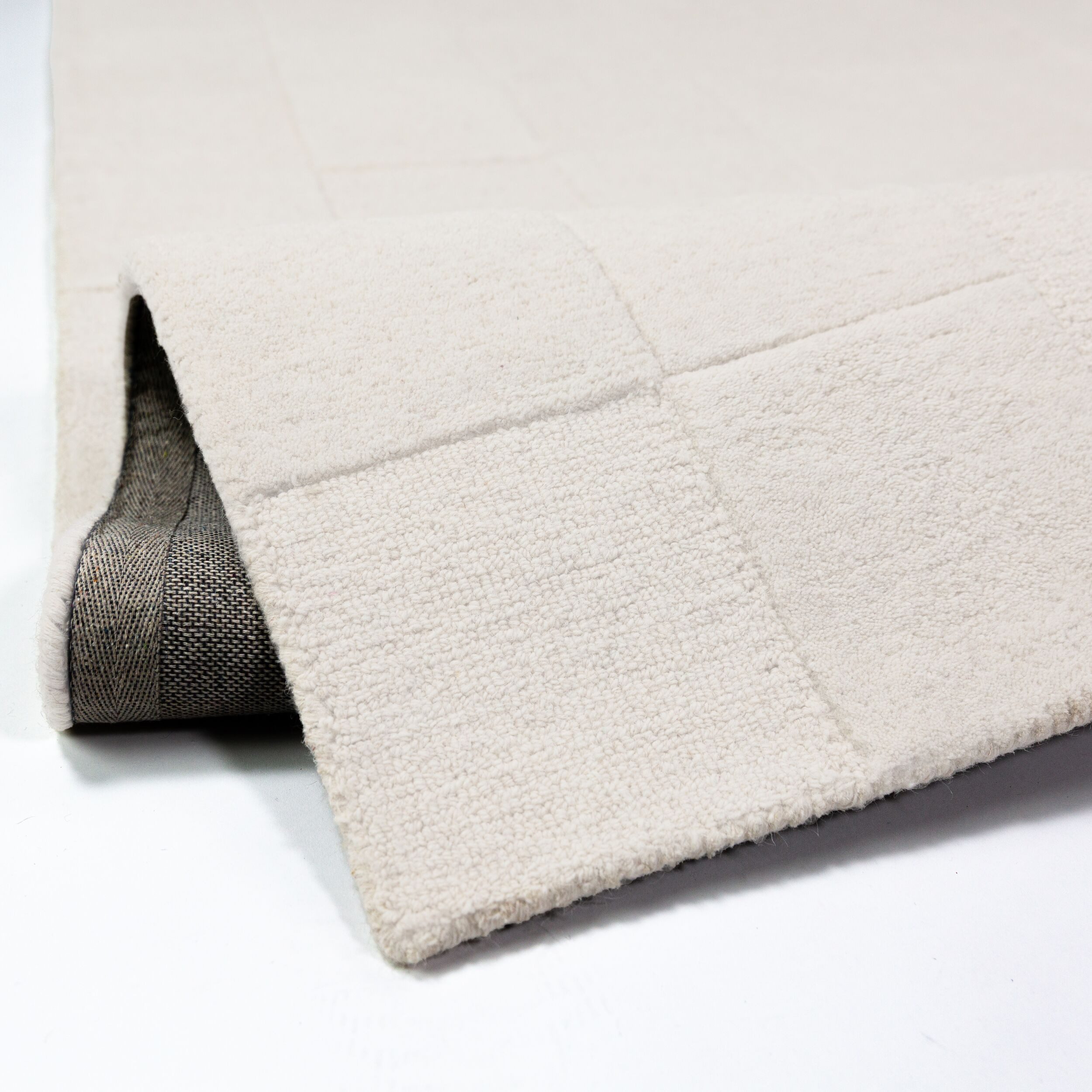 FLAIR RUGS Teppich CHECKERBOARD, rechteckig, Höhe: 10 mm, Hoch-Tief-Effekt, Wohnzimmer, Schlafzimmer