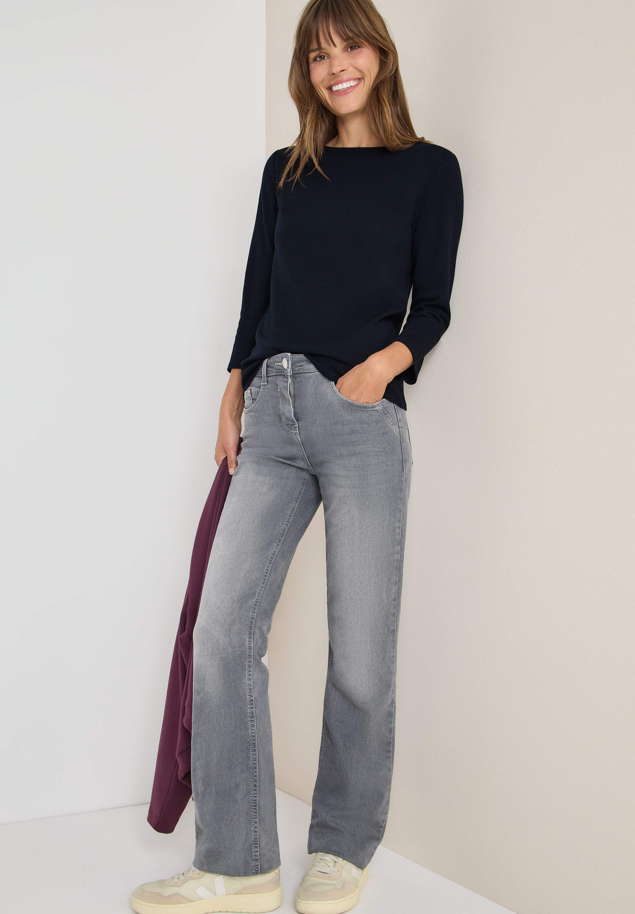 CECIL 3/4-Arm-Shirt mit 3/4 Ärmeln – Bild 2 von 5