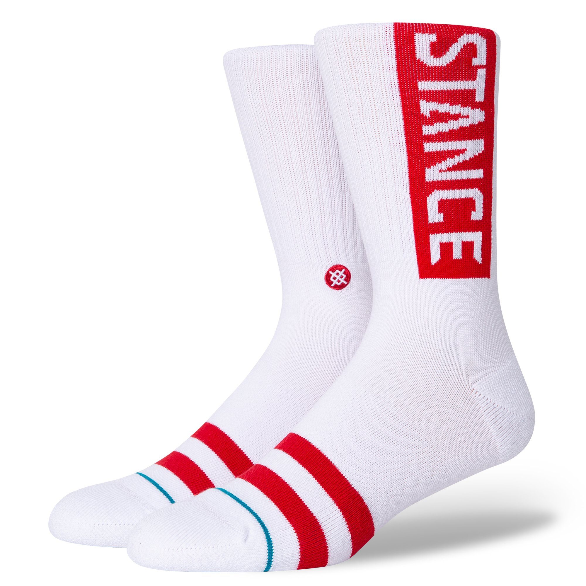 OG Stance Freizeitsocken Whitered