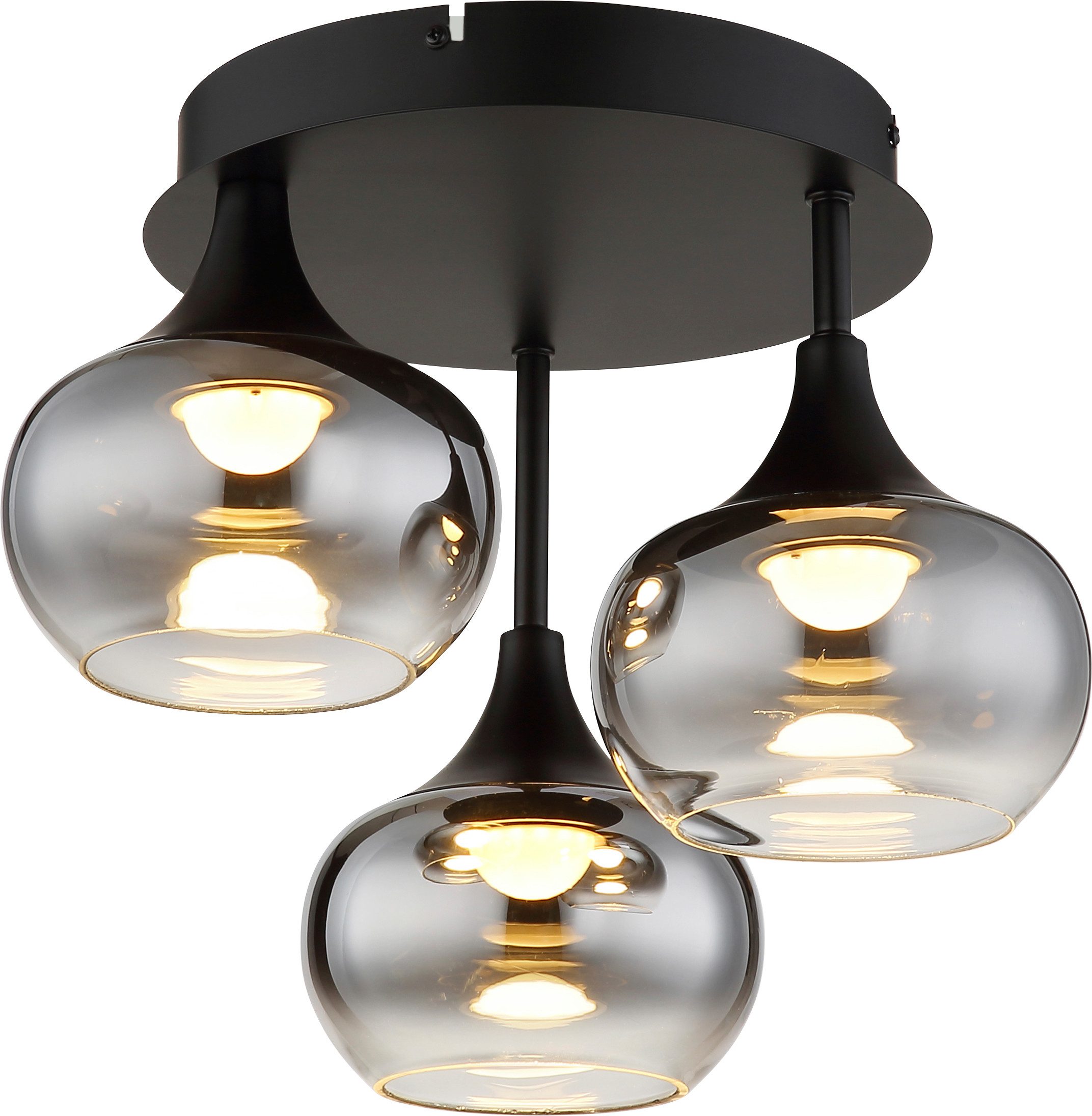 NOWA Deckenleuchte LUI, LED fest integriert, Warmweiß, Elegante Deckenleuchte mit LED, modern, hell & schlicht