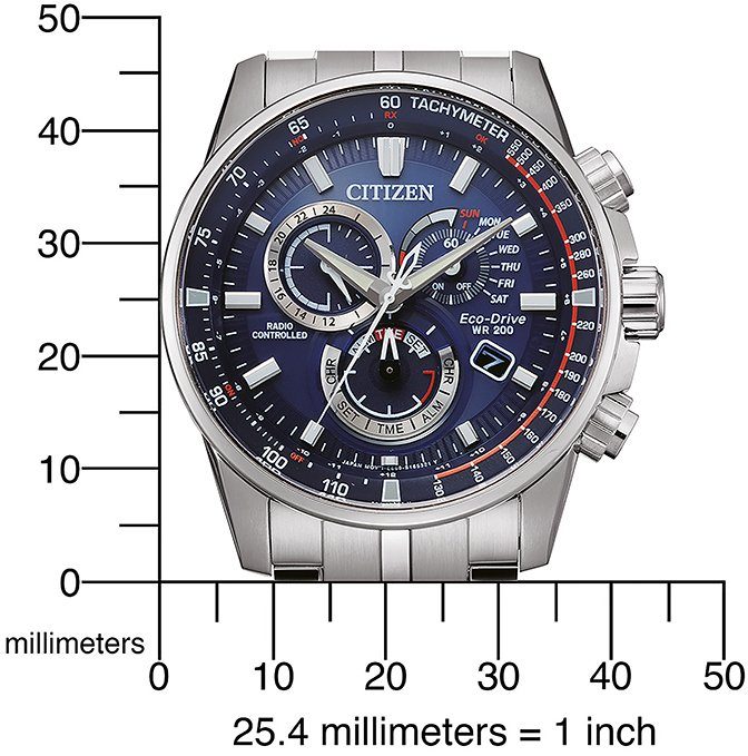 Funkchronograph CB5880-54L, Citizen Solar