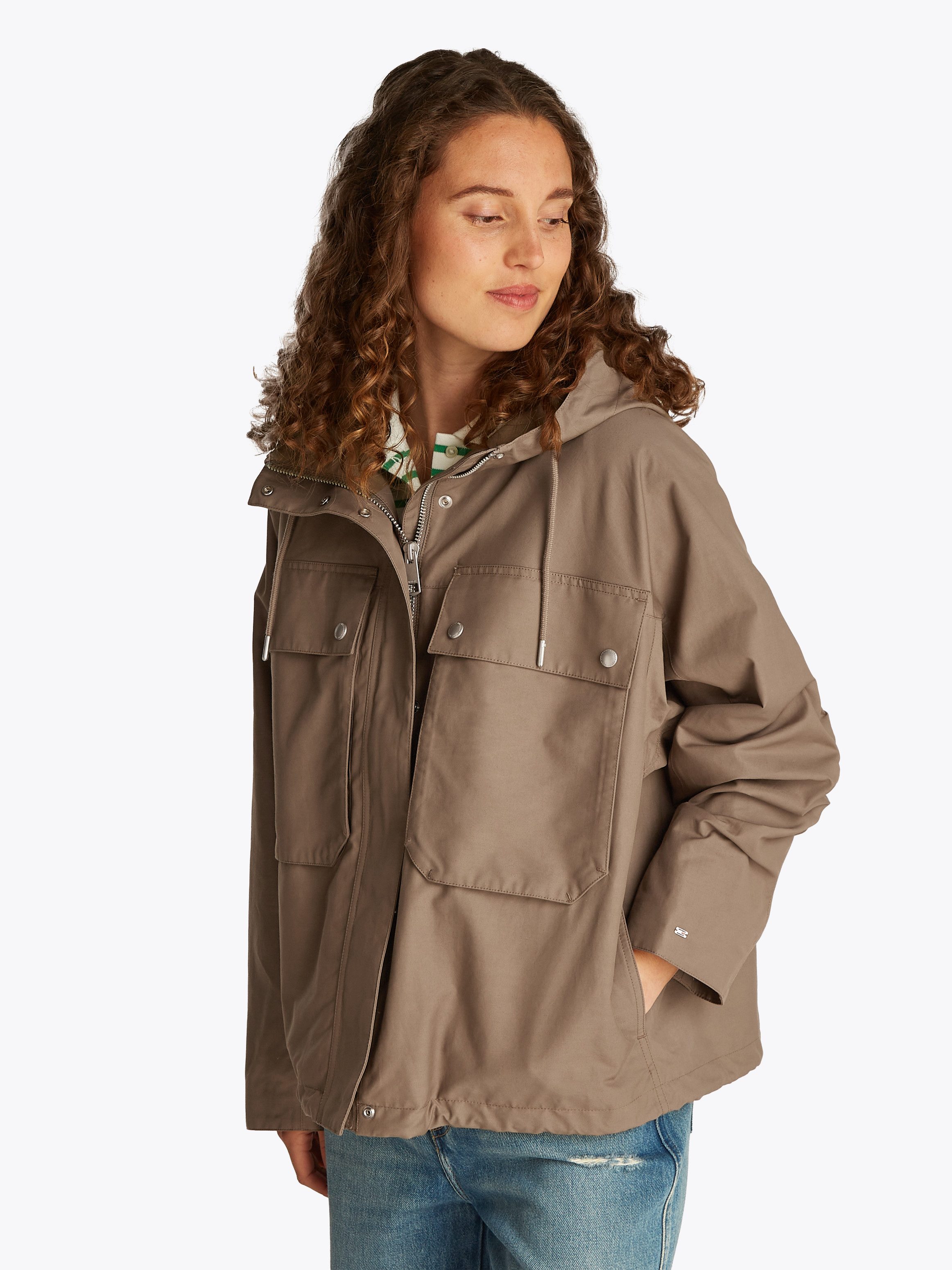 Parka COTTON NYLON SHORT PARKA