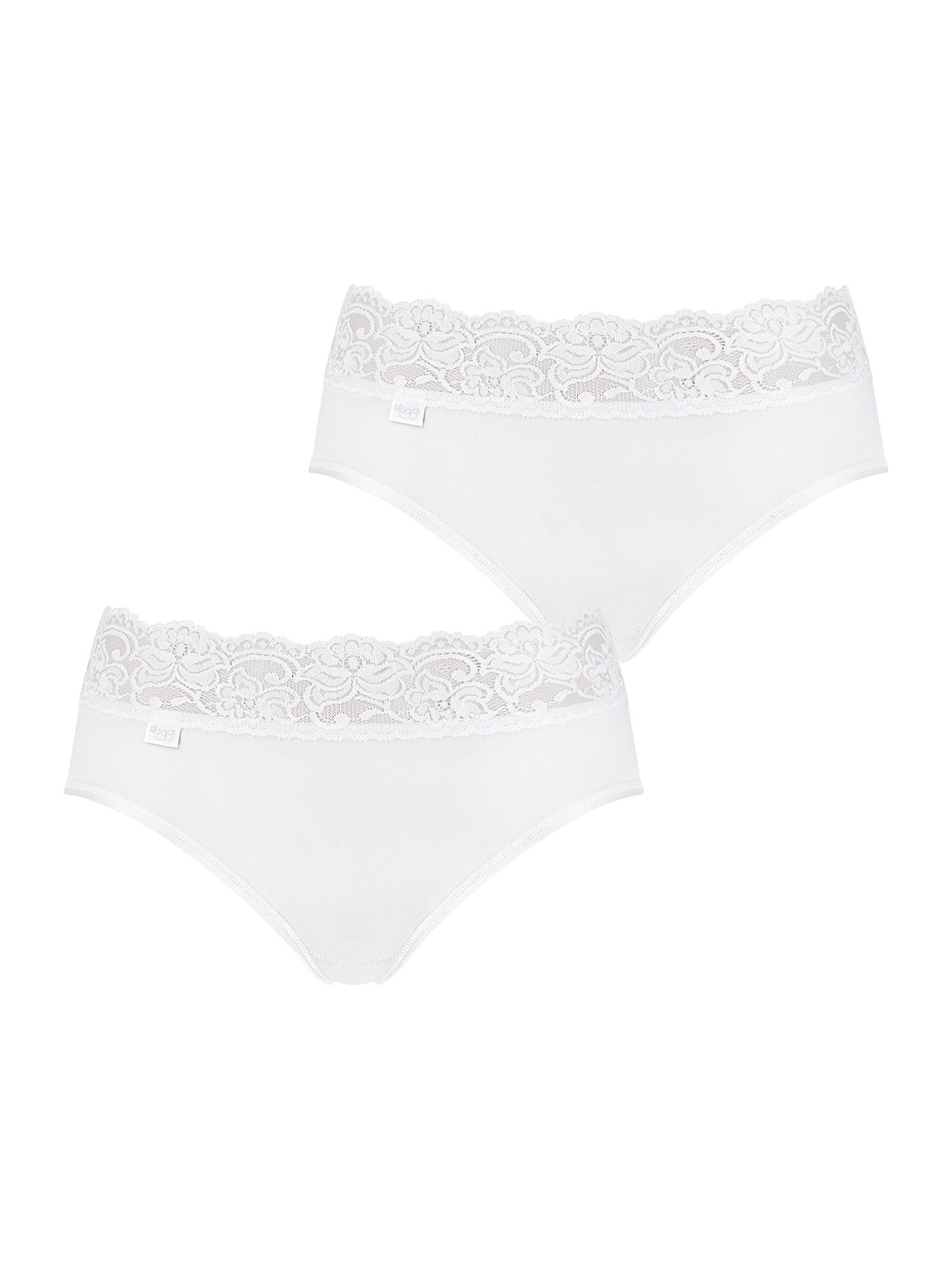 sloggi Midislip Romance (2-St) Midi-slip panty-s shorts