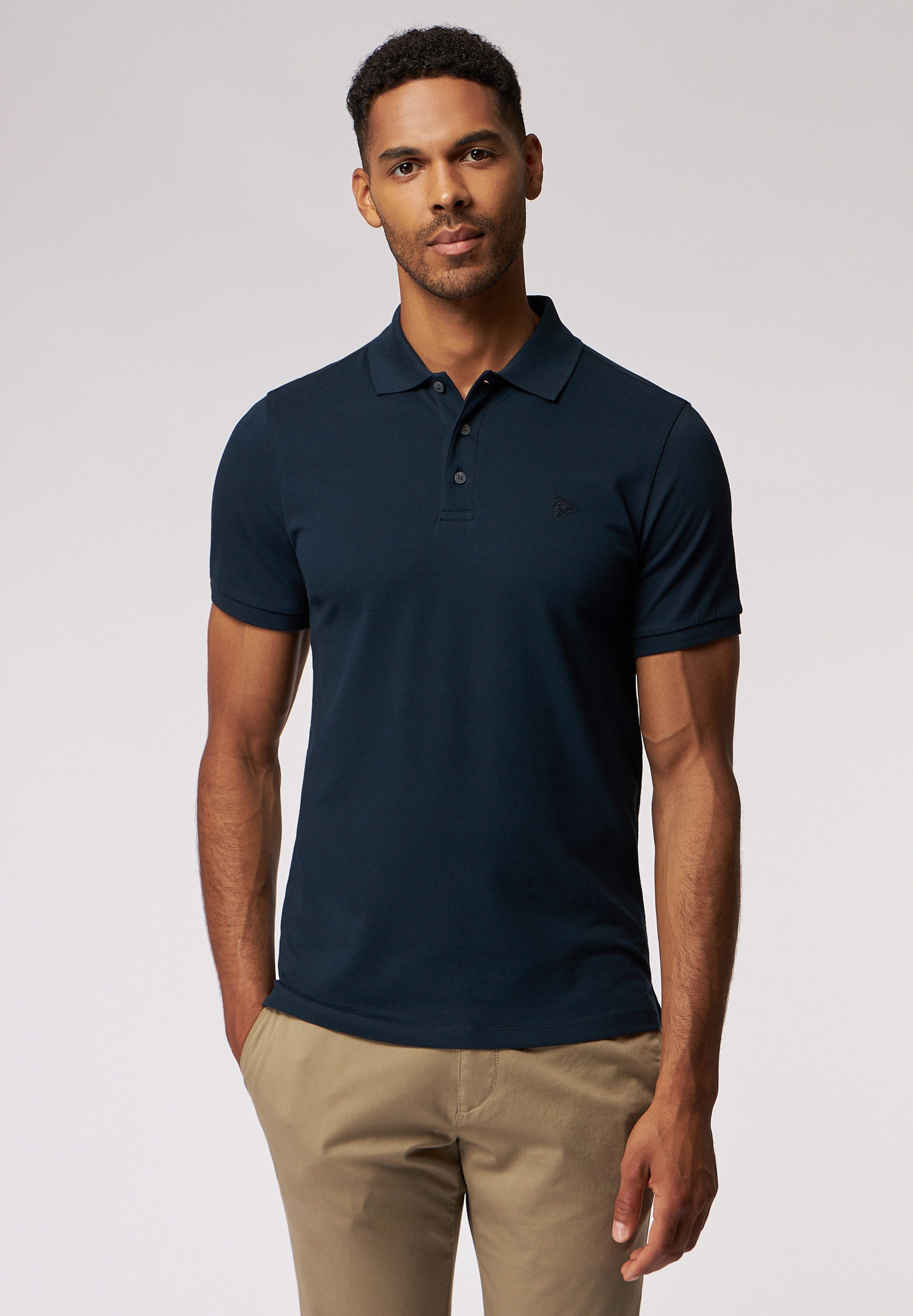 Roy Robson Poloshirt Basic - Kurzarm mit Knopfleiste