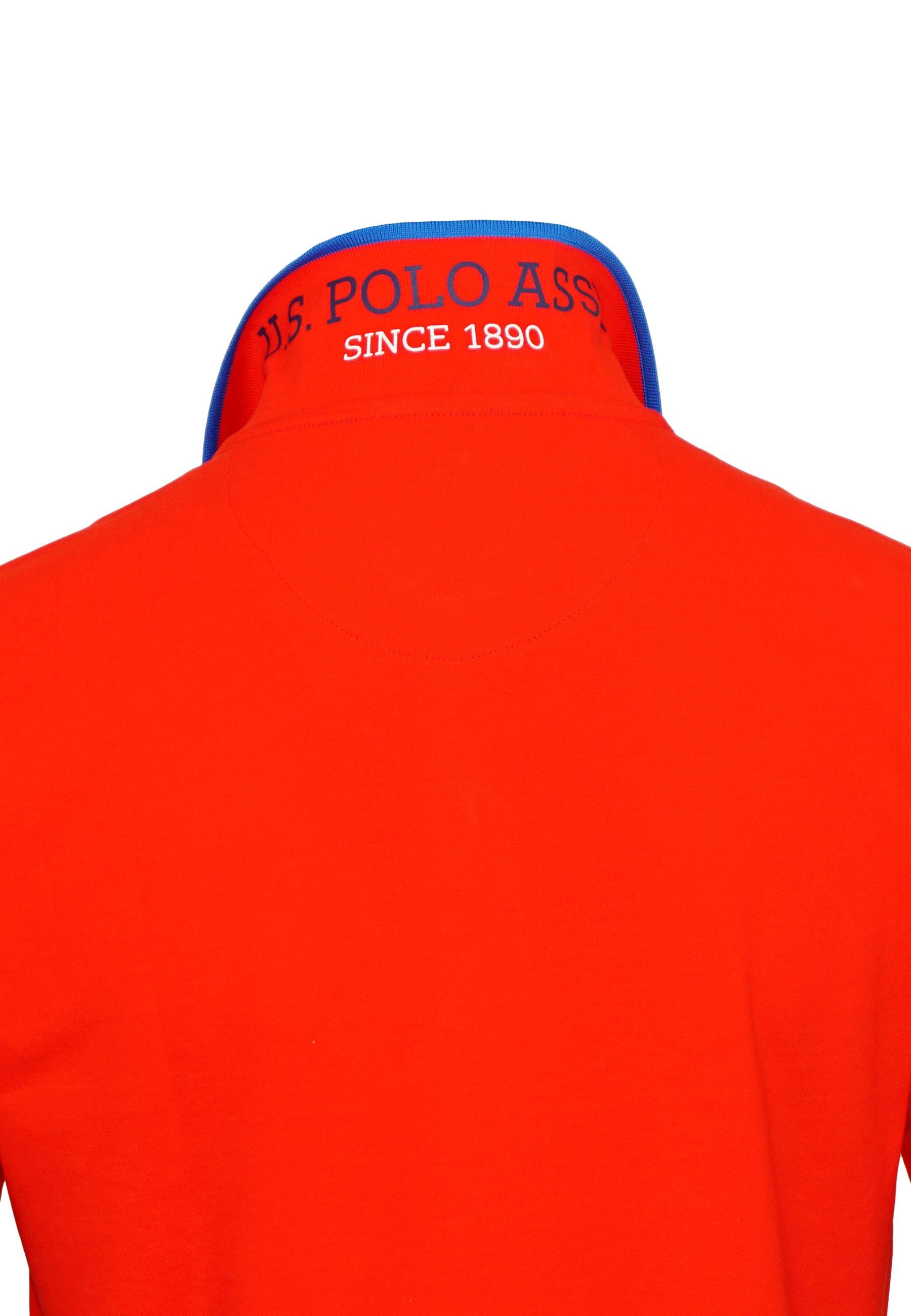 U.S. Polo Assn Poloshirt Shirt Poloshirt (1-tlg) rot