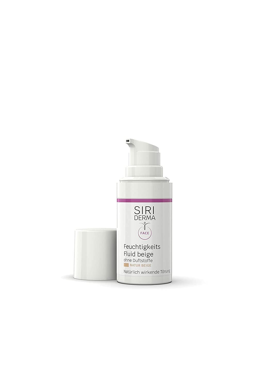 Siriderma Make-up Hautverträglich Duft ohne beige Feuchtigkeits-Fluid ml, 15 natur Sehr Siriderma