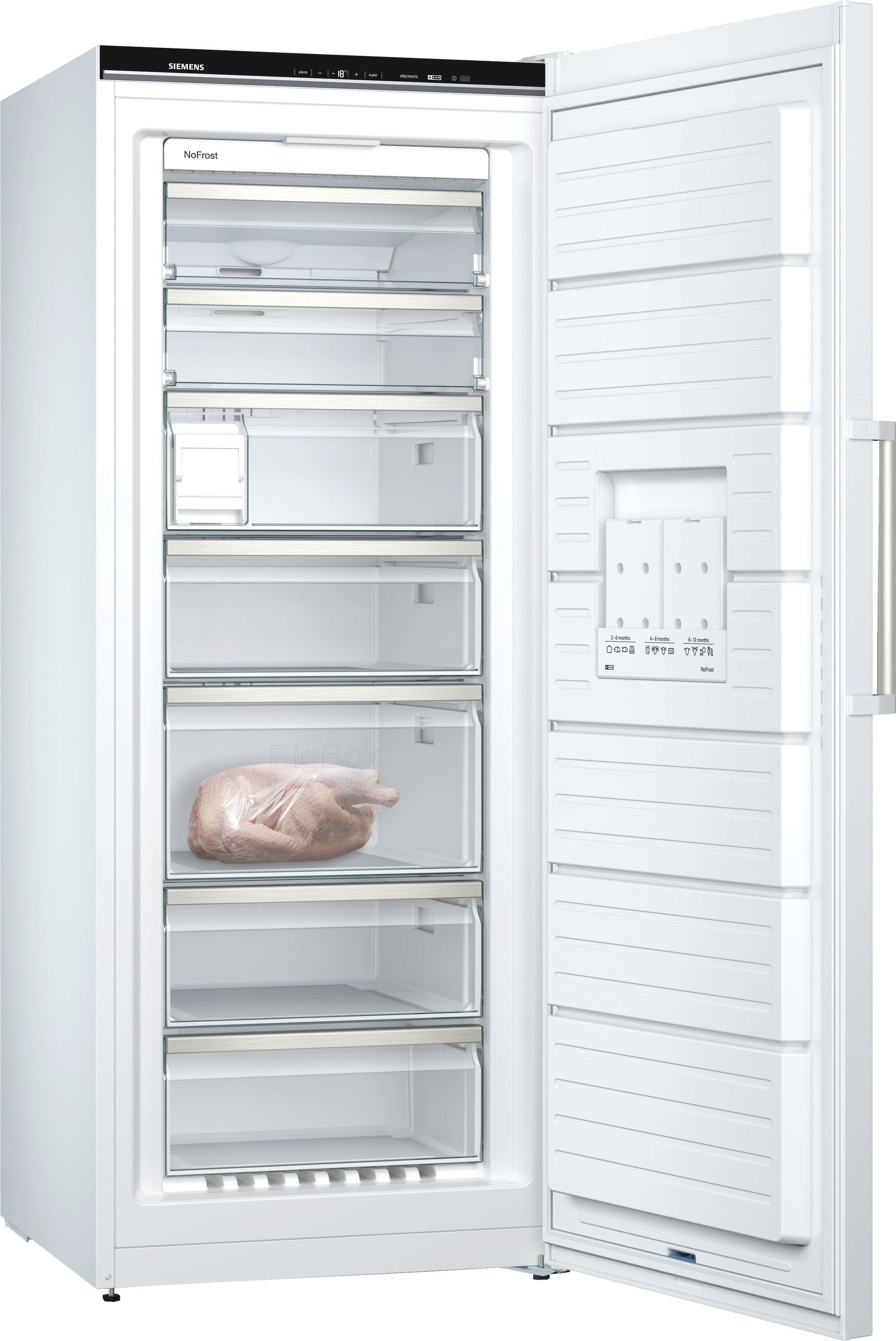 SIEMENS Gefrierschrank GS54NAWCV, 176 cm hoch, 70 cm breit