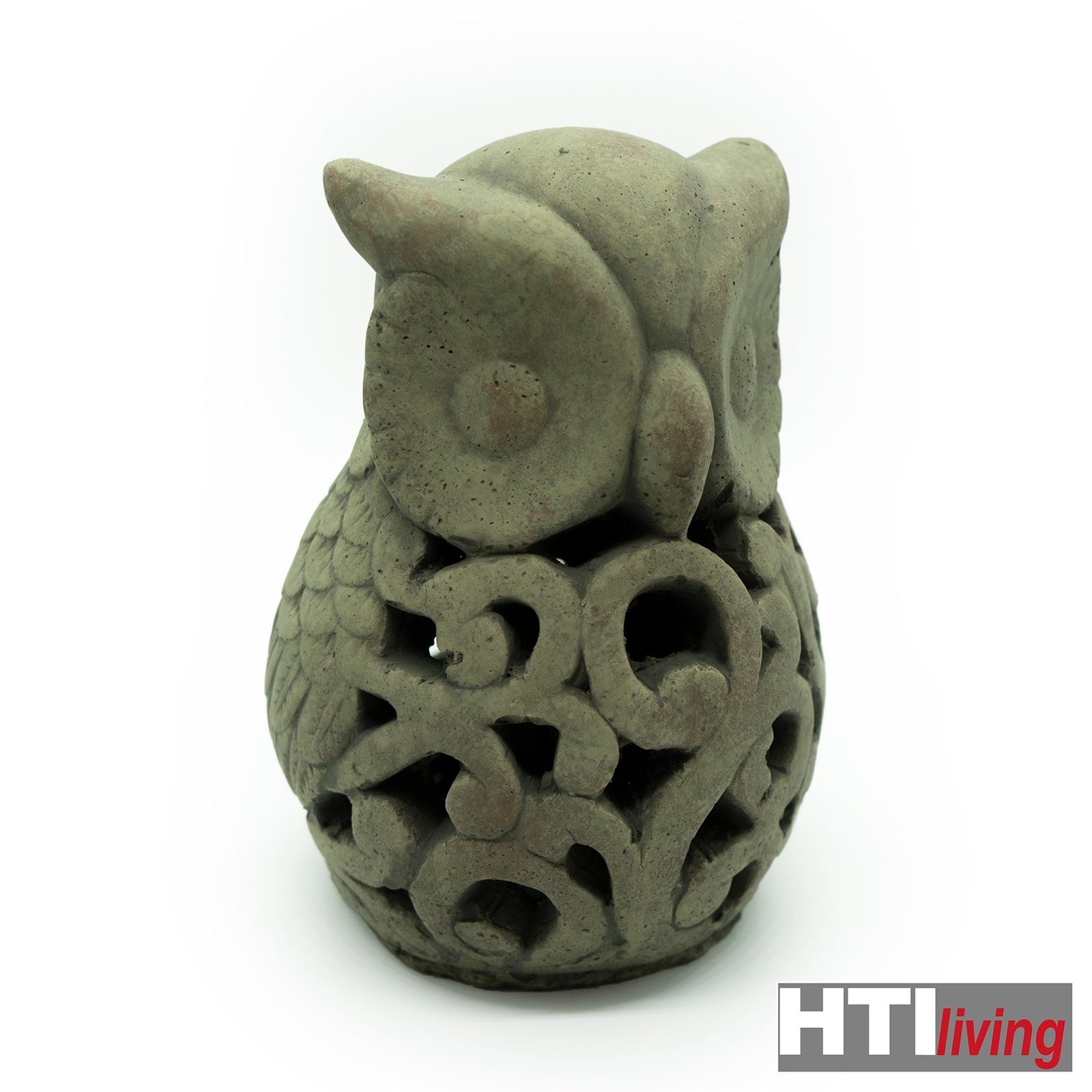 HTI-Living Gartenfigur Gartenfigur Eule Zement, (1 günstig online kaufen
